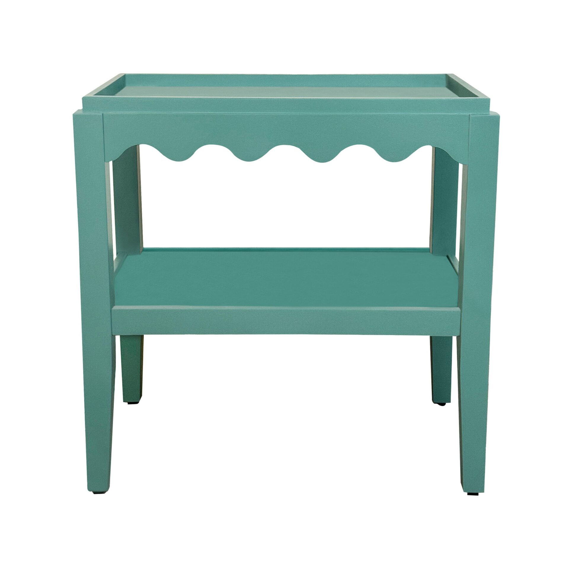 Scallop Accent Table