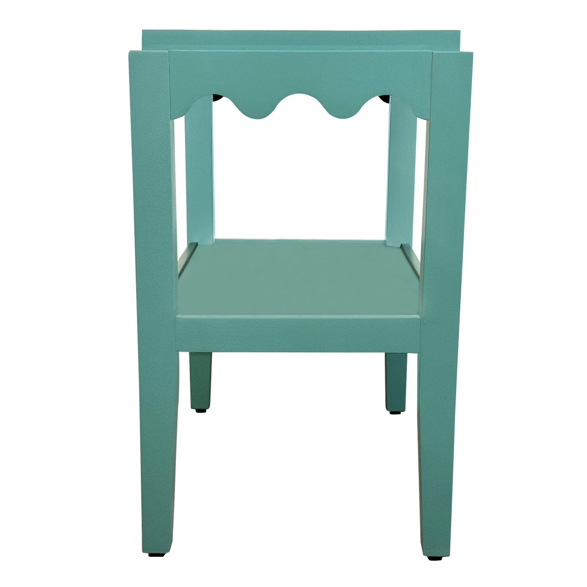 Scallop Accent Table