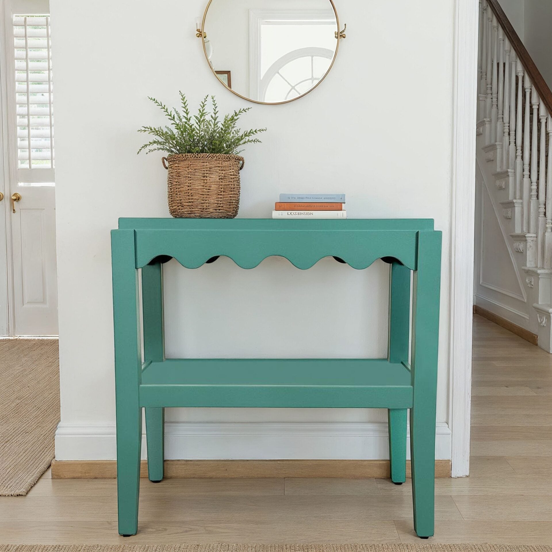 Scallop Accent Table