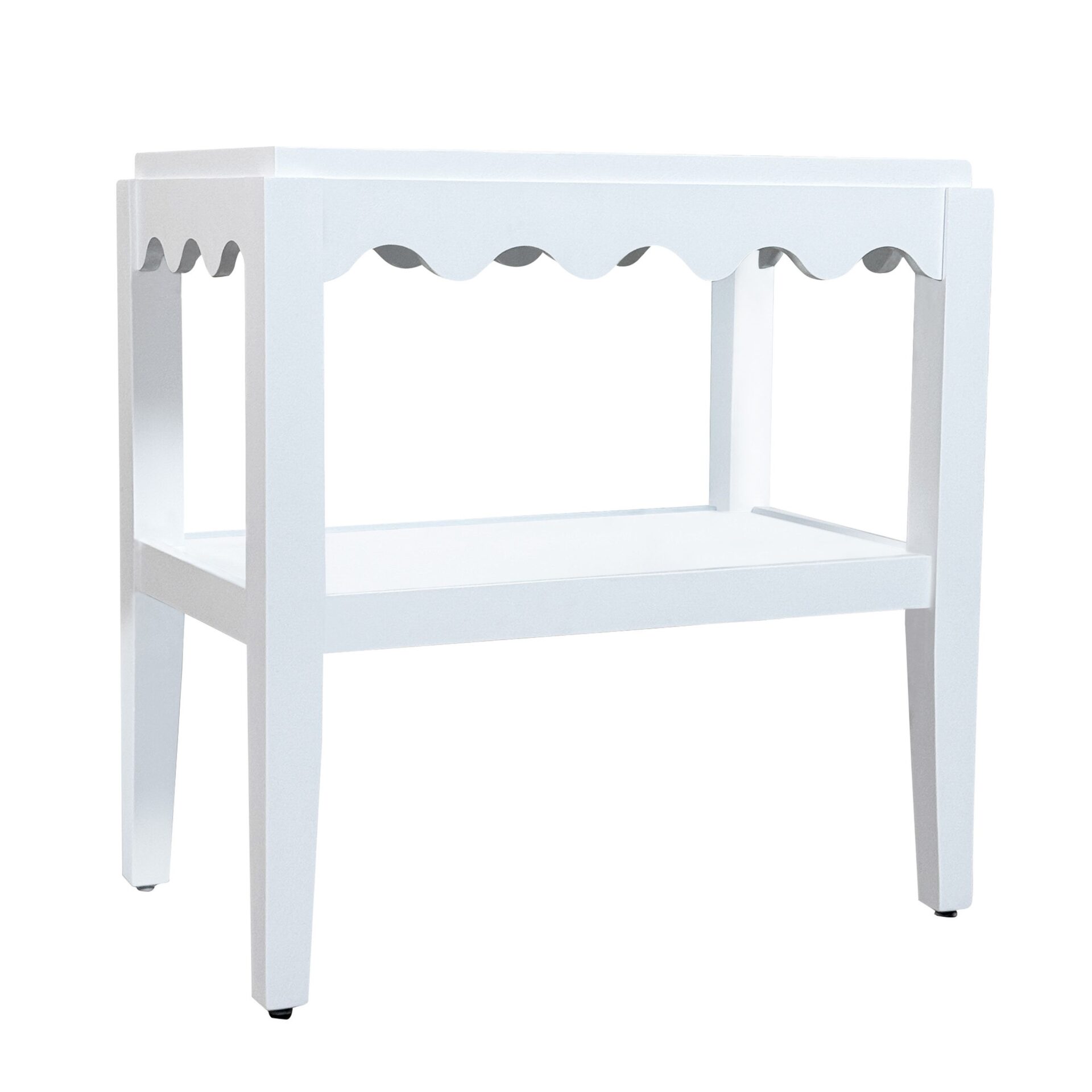 Scallop Accent Table