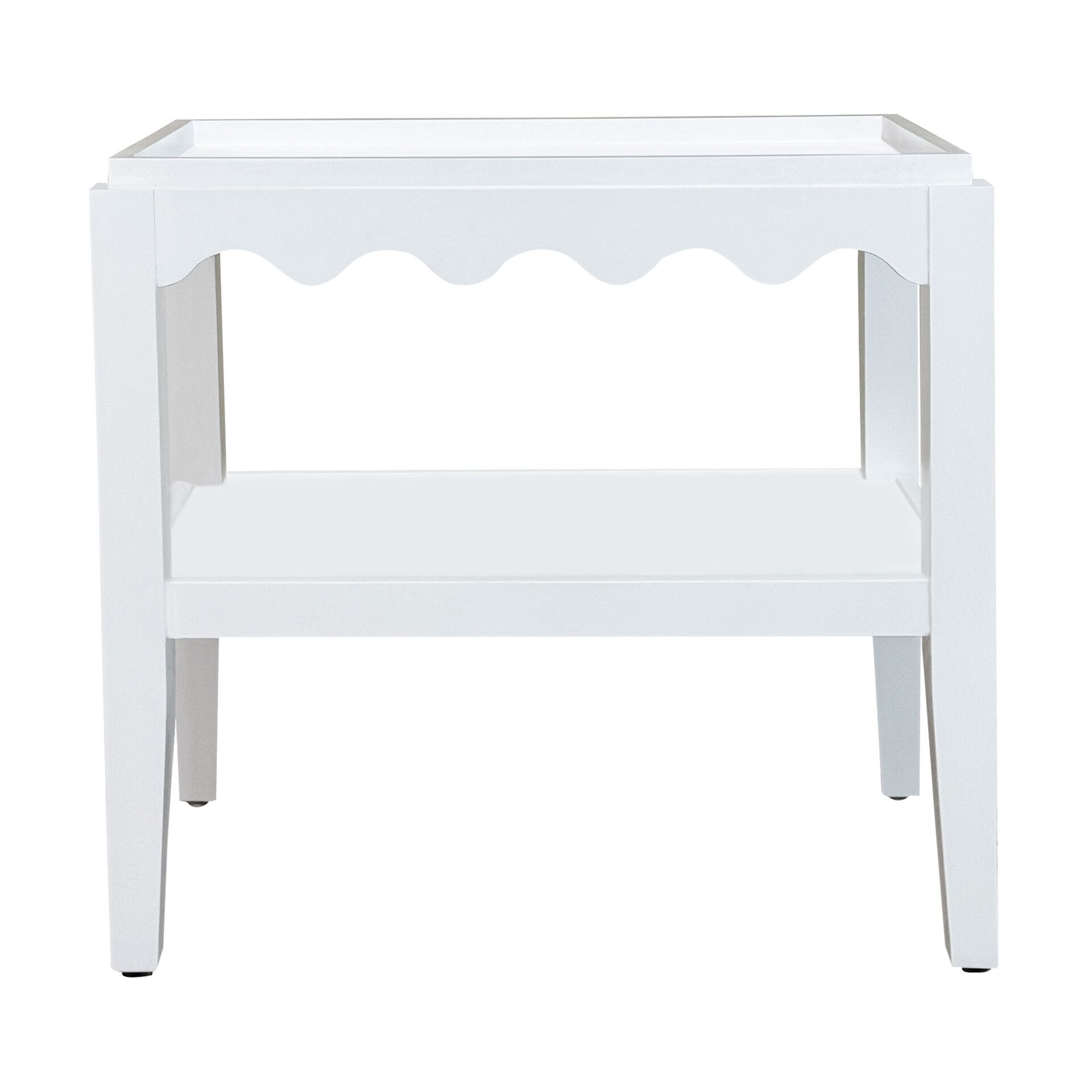 Scallop Accent Table