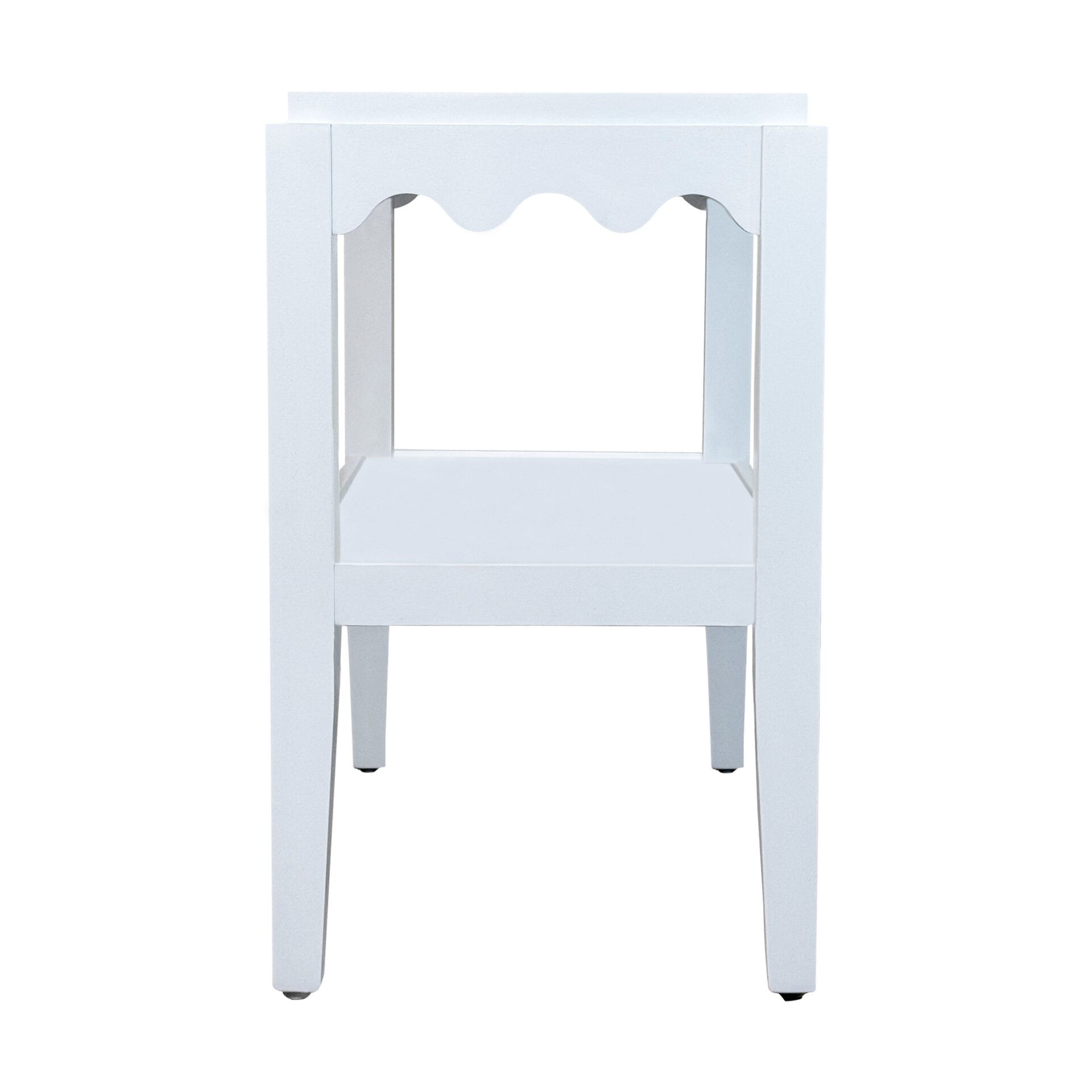 Scallop Accent Table