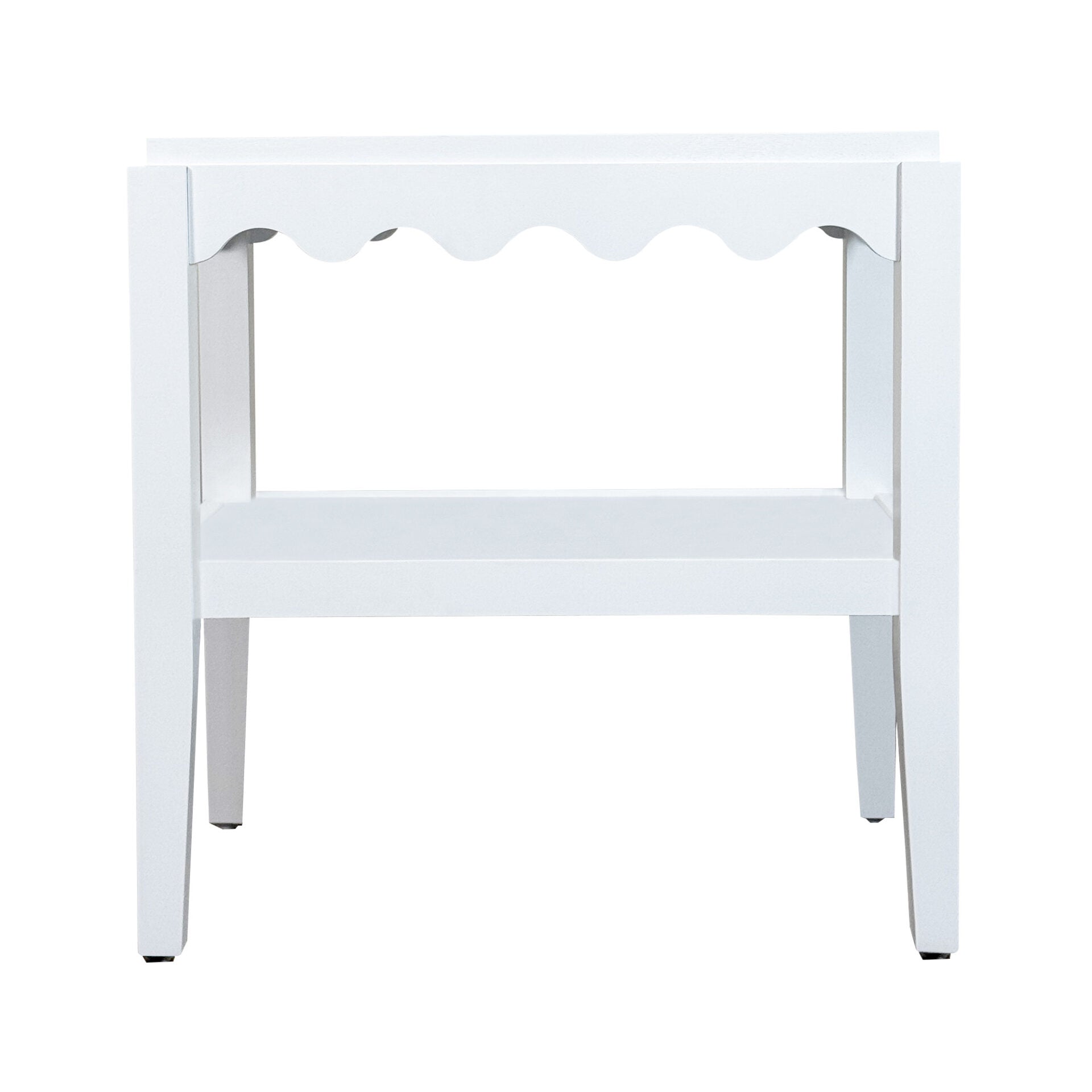 Scallop Accent Table