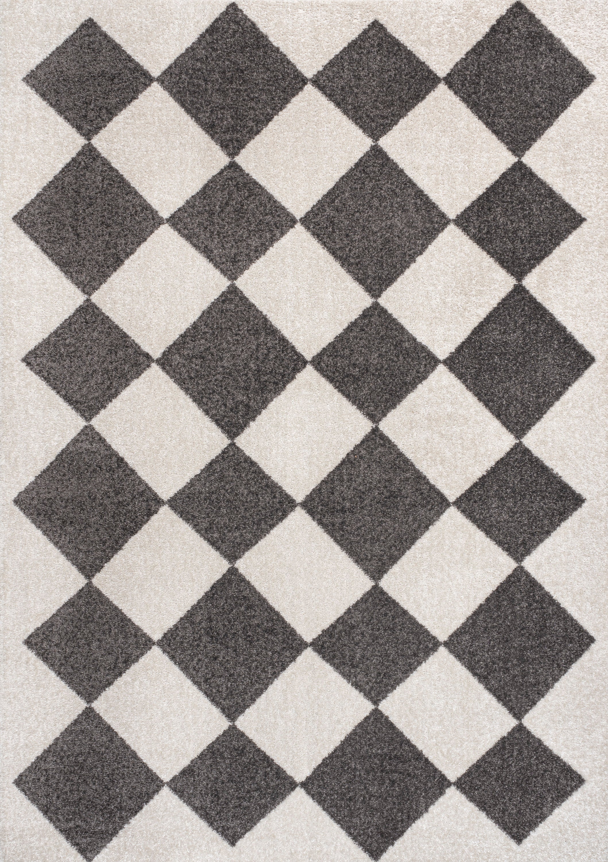 Draper Classic Geometric Diamond Pattern Area Rug