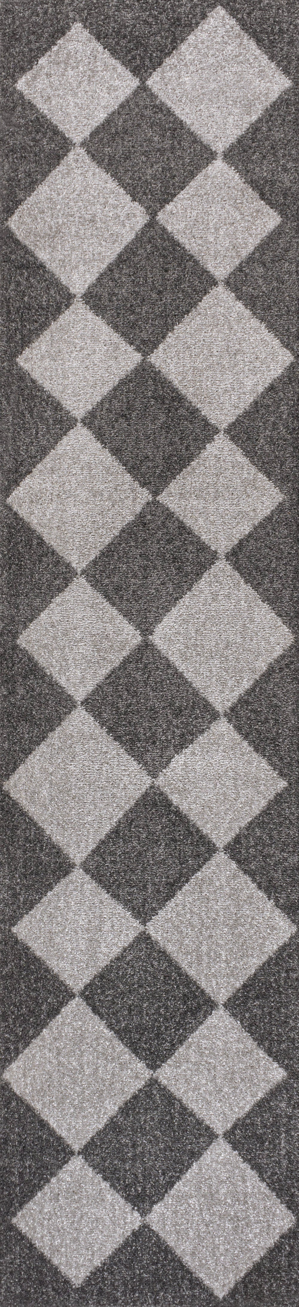 Draper Classic Geometric Diamond Pattern Area Rug