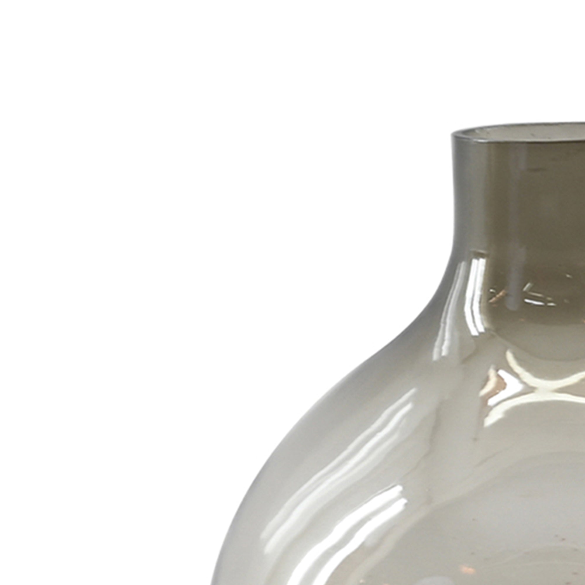 Caspian 7.5" Hand Blown Glass Vase