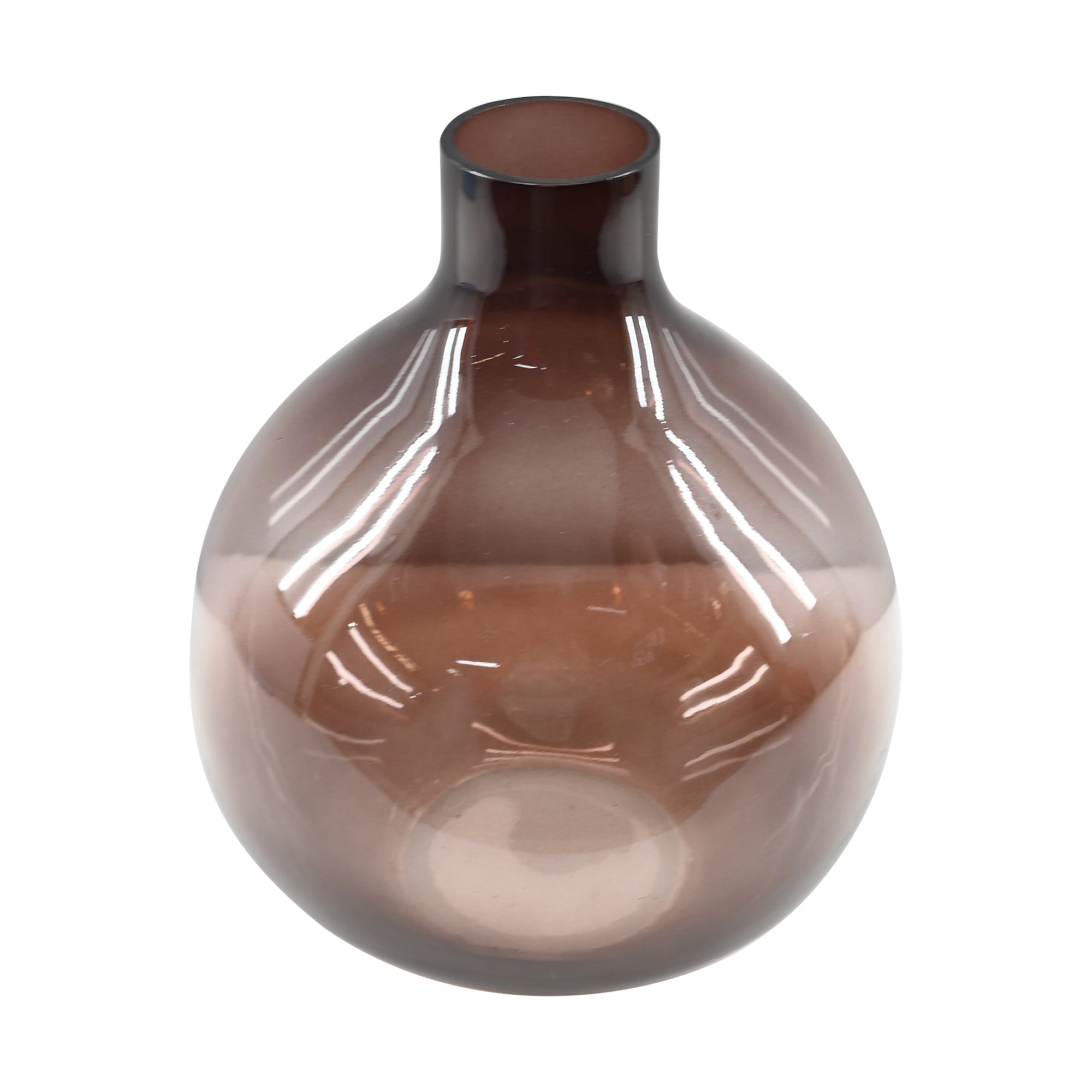 Caspian 7.5" Hand Blown Glass Vase