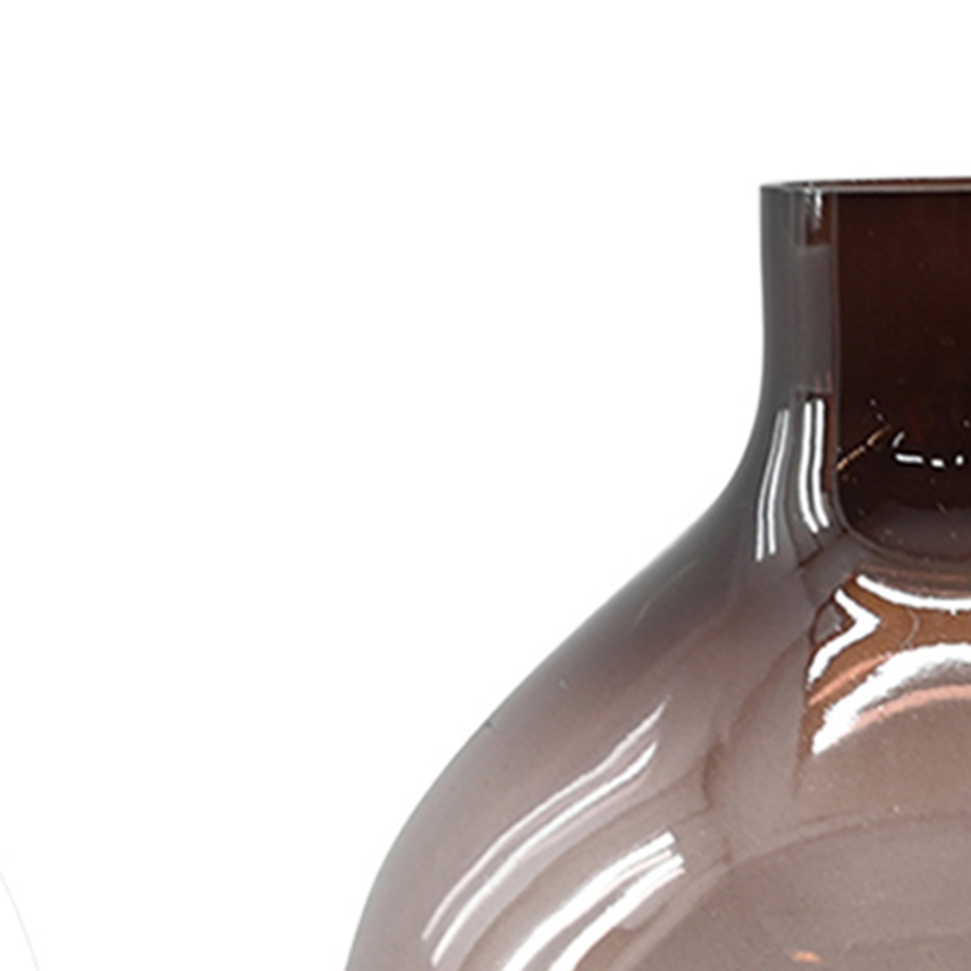 Caspian 7.5" Hand Blown Glass Vase