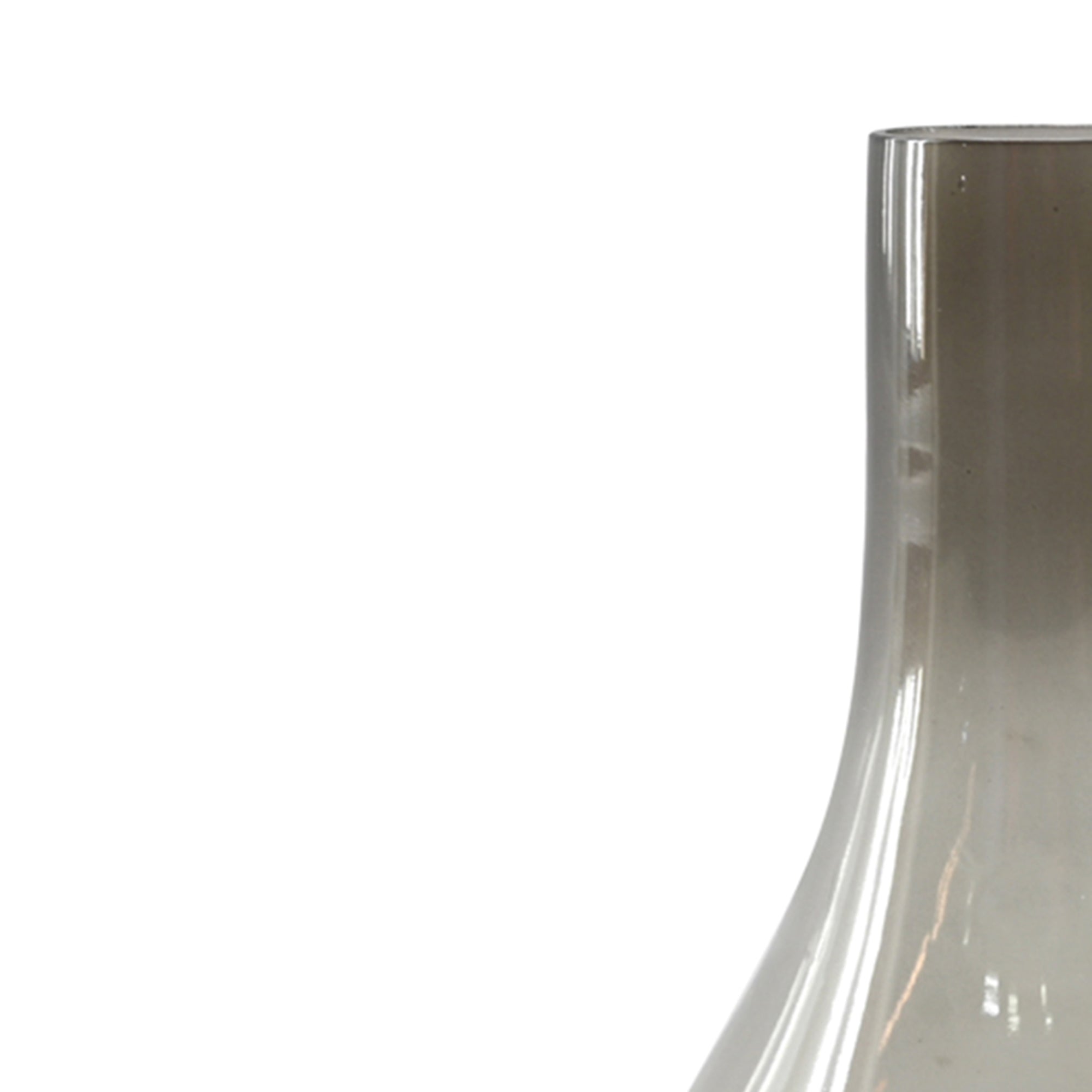 Caspian 10" Hand Blown Glass Vase