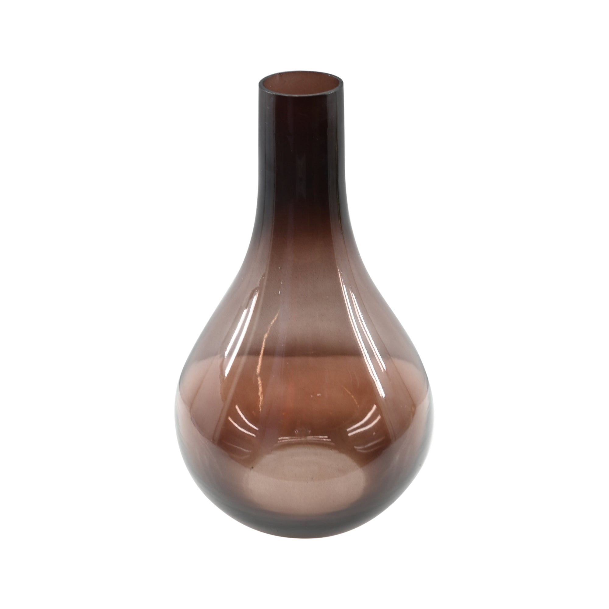 Caspian 10" Hand Blown Glass Vase