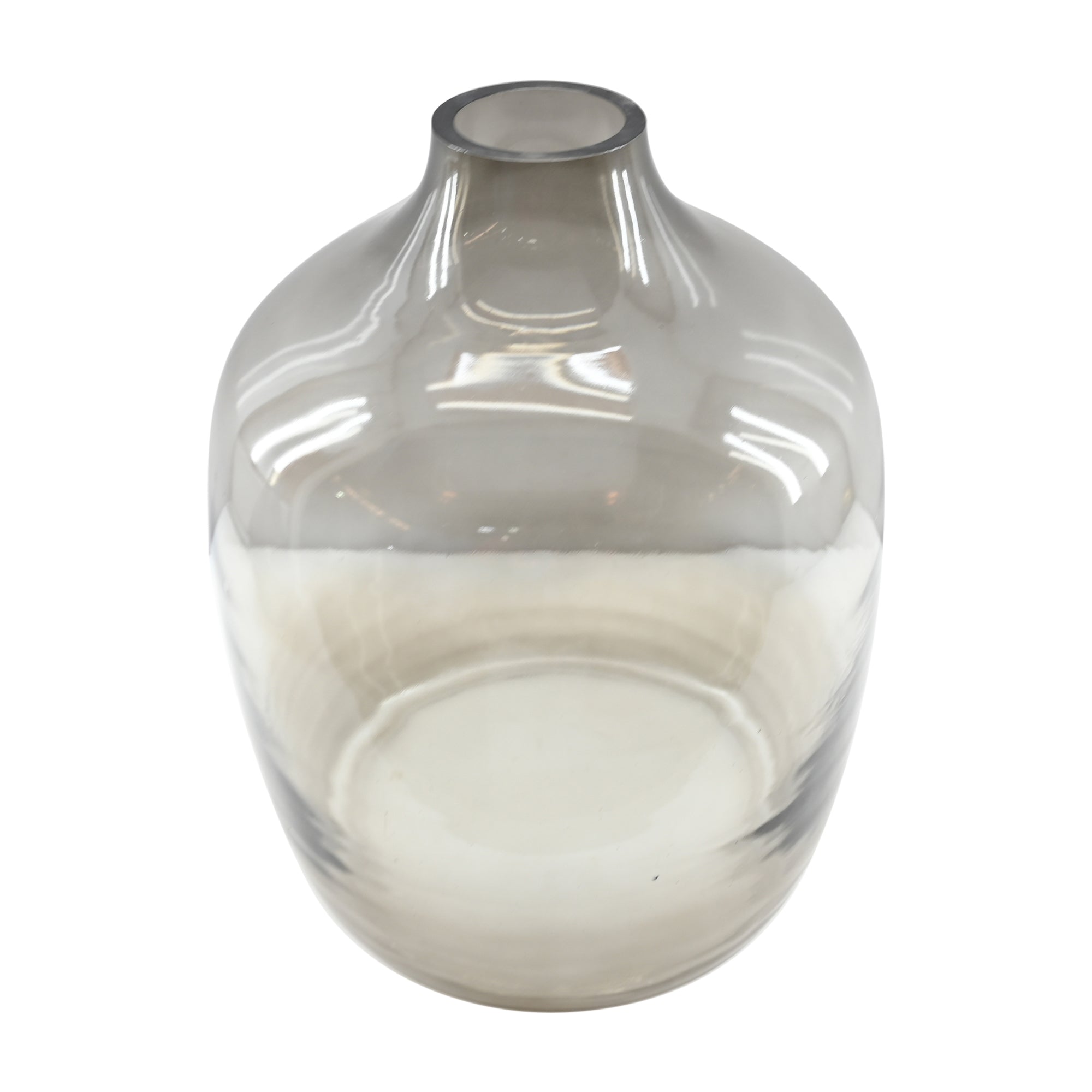 Caspian 11.75" Hand Blown Glass Vase