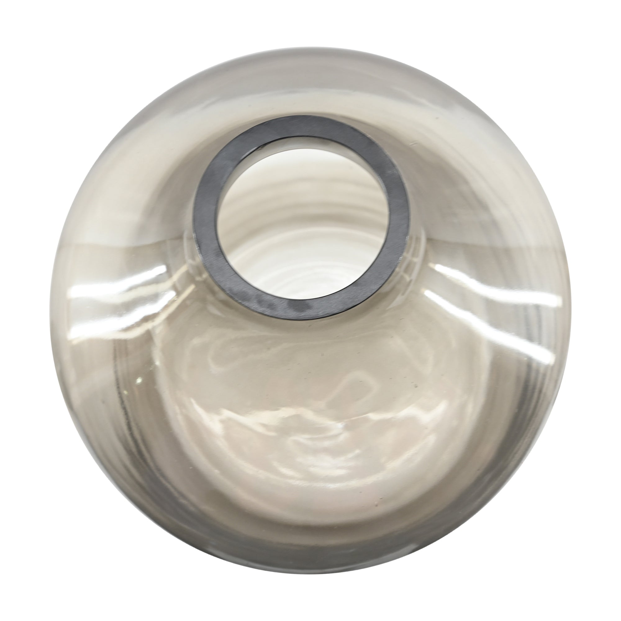 Caspian 11.75" Hand Blown Glass Vase