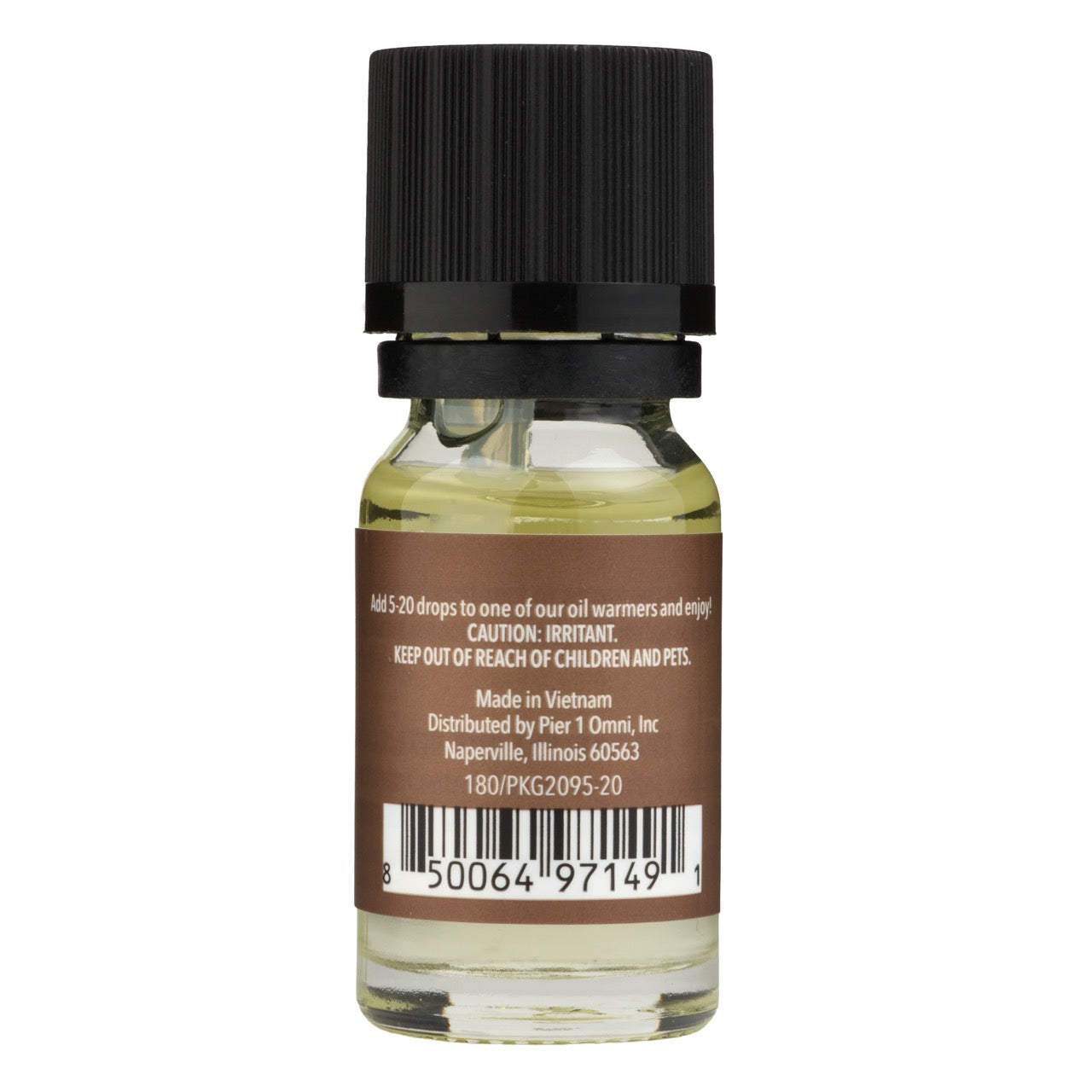 Pier 1 Amber Musk Fragrance Oil Set of 6