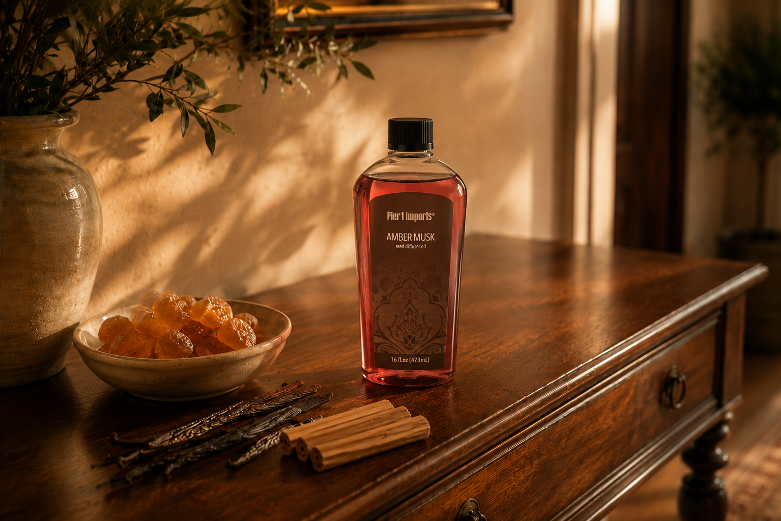 Pier 1 Amber Musk™ Reed Diffuser Refill Oil
