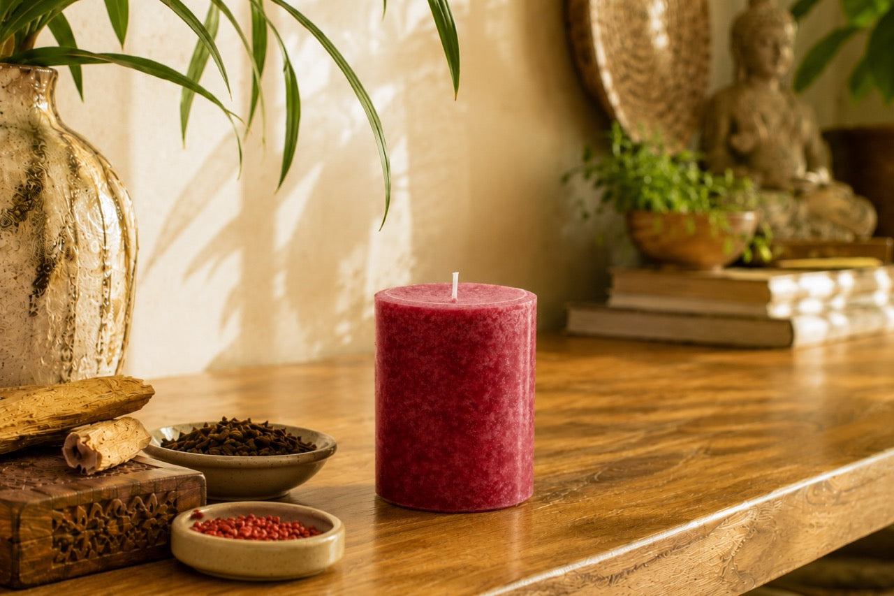 Pier 1 Asian Spice® 3x4 Solid Pillar Candle
