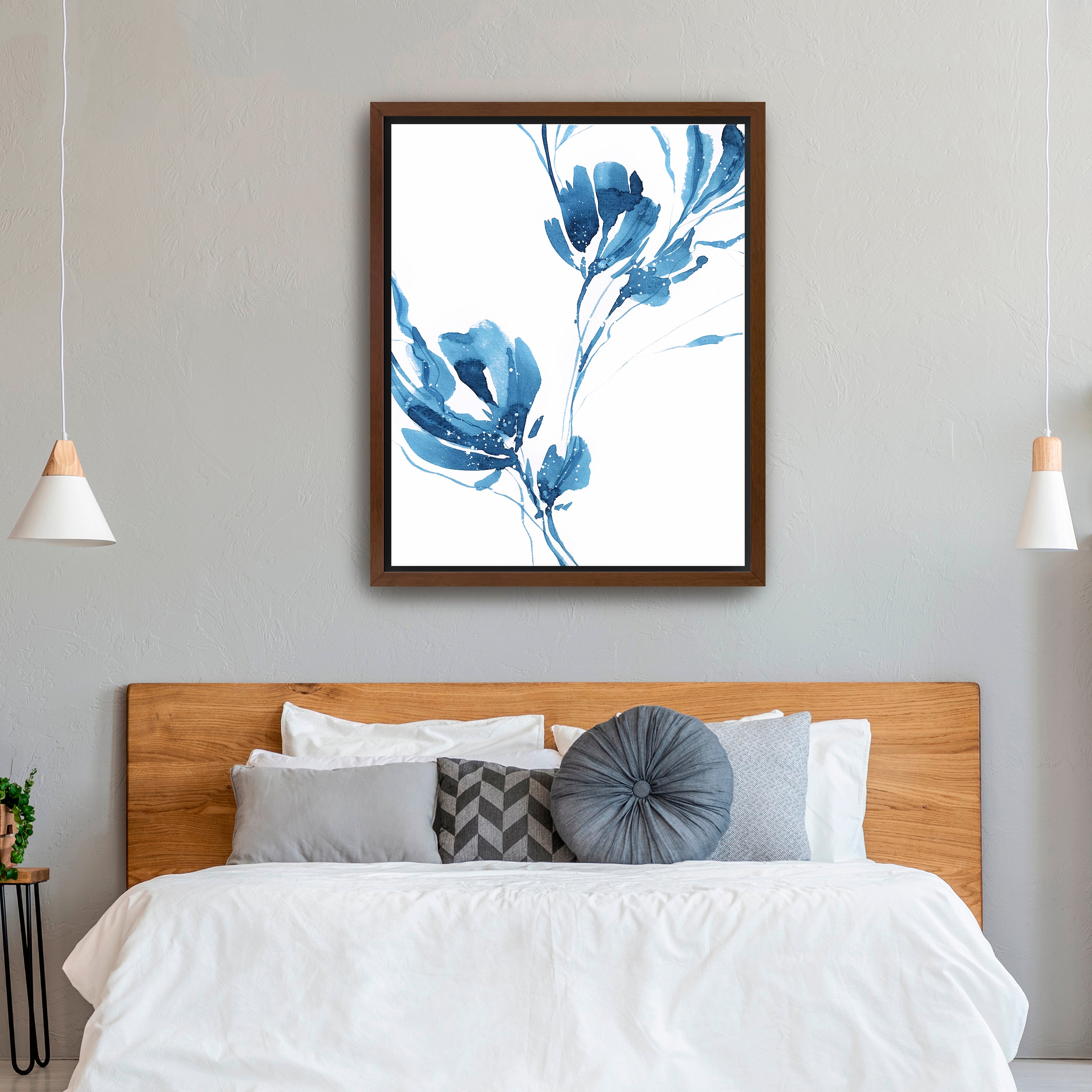 Blue Move 1 Canvas Giclee