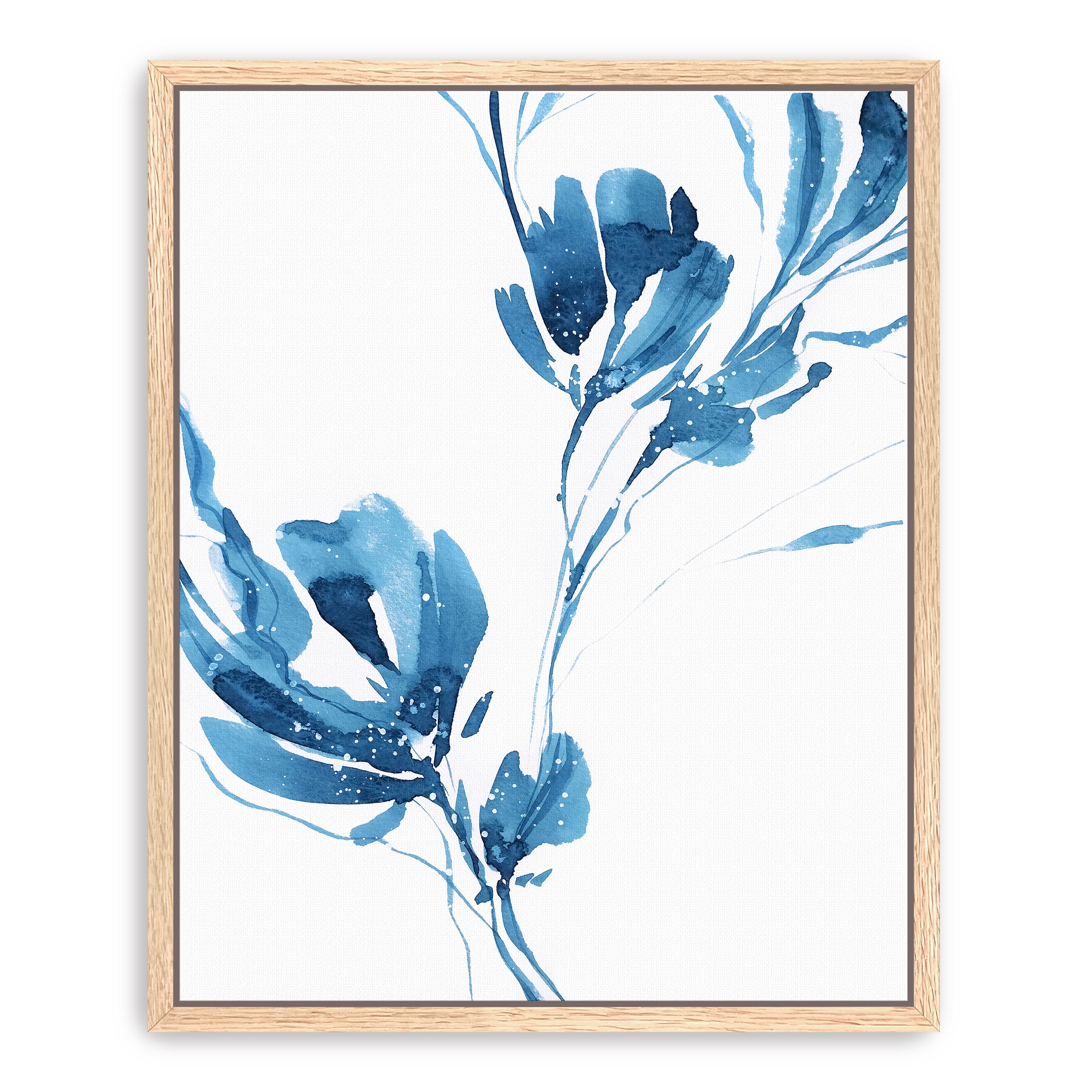 Blue Move 1 Canvas Giclee