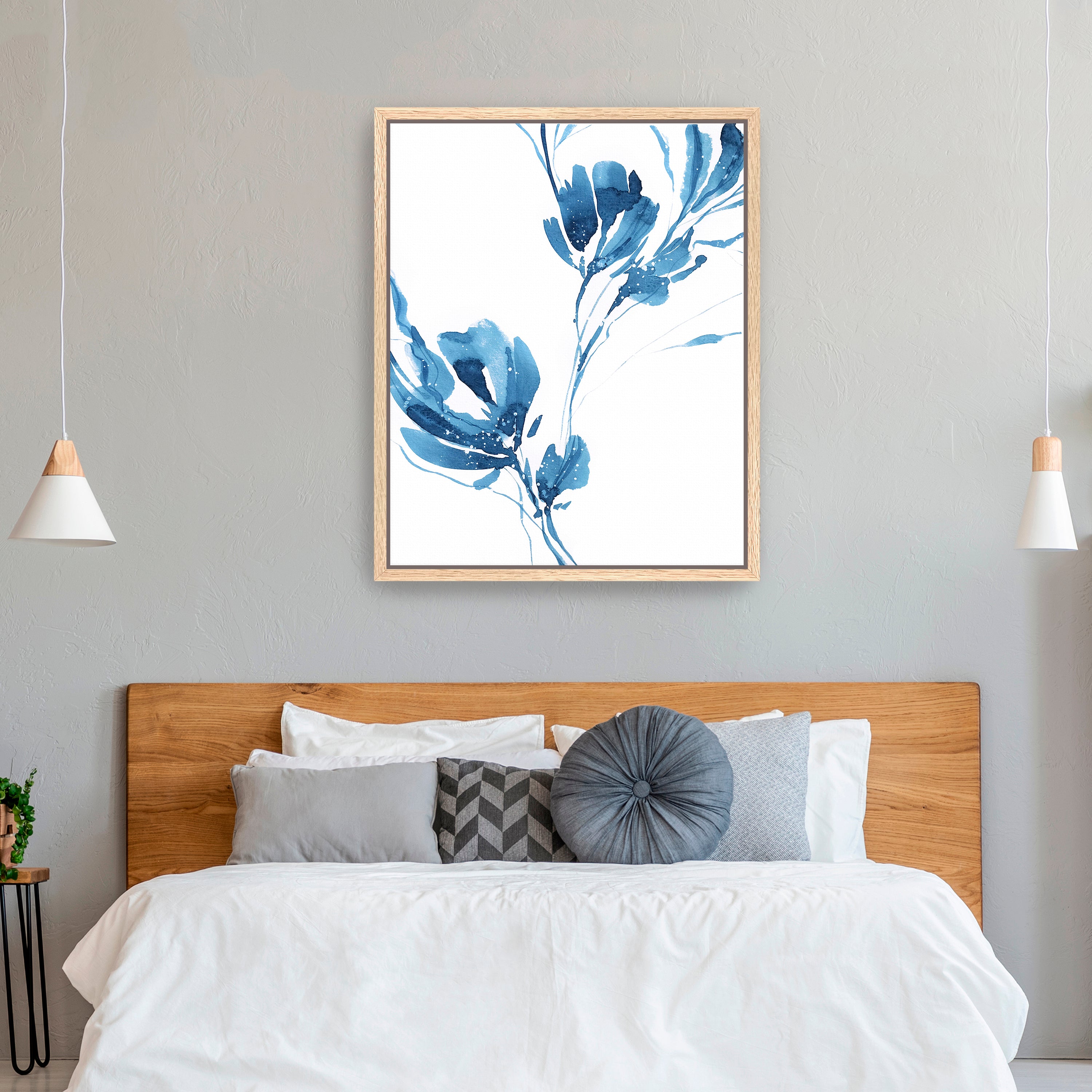 Blue Move 1 Canvas Giclee