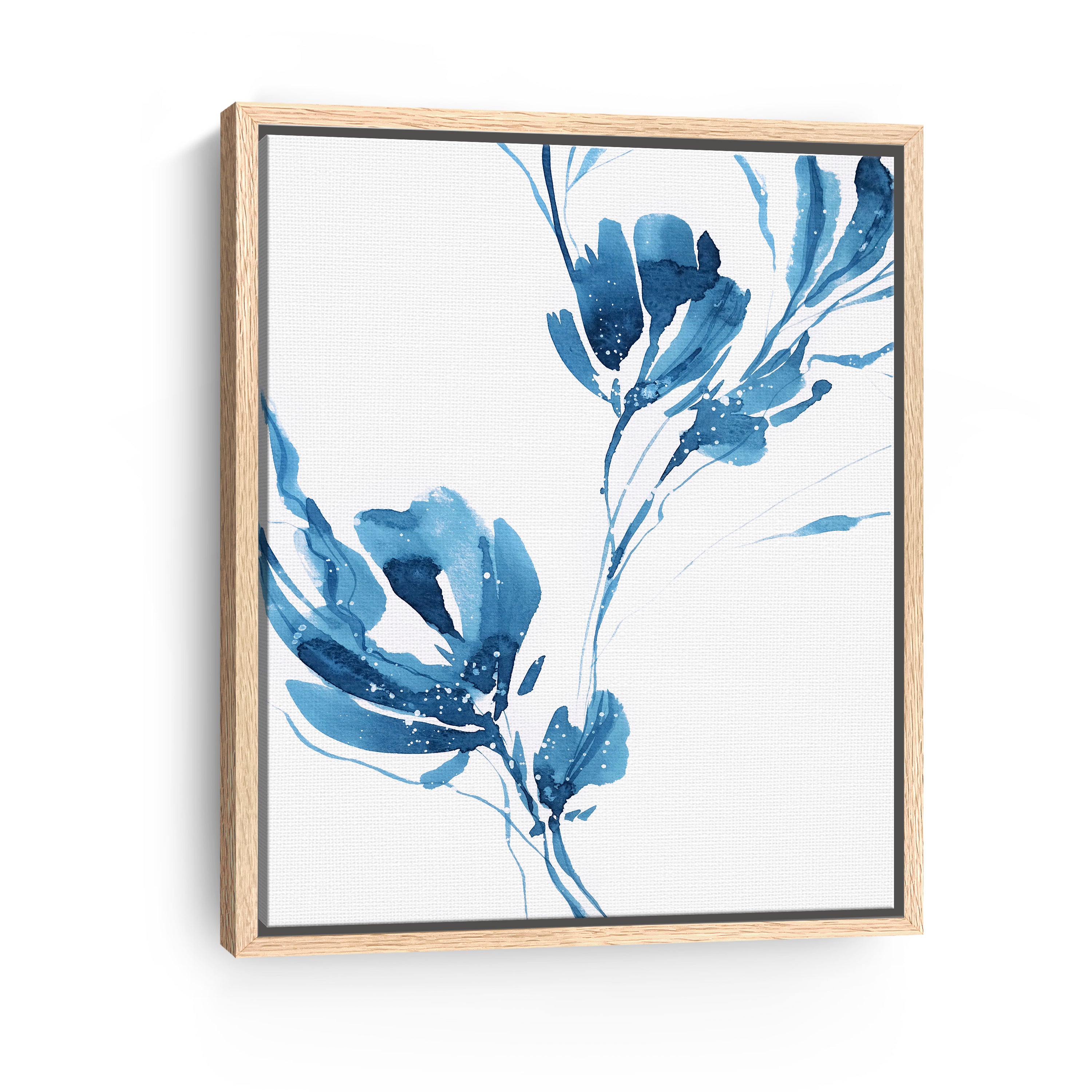 Blue Move 1 Canvas Giclee