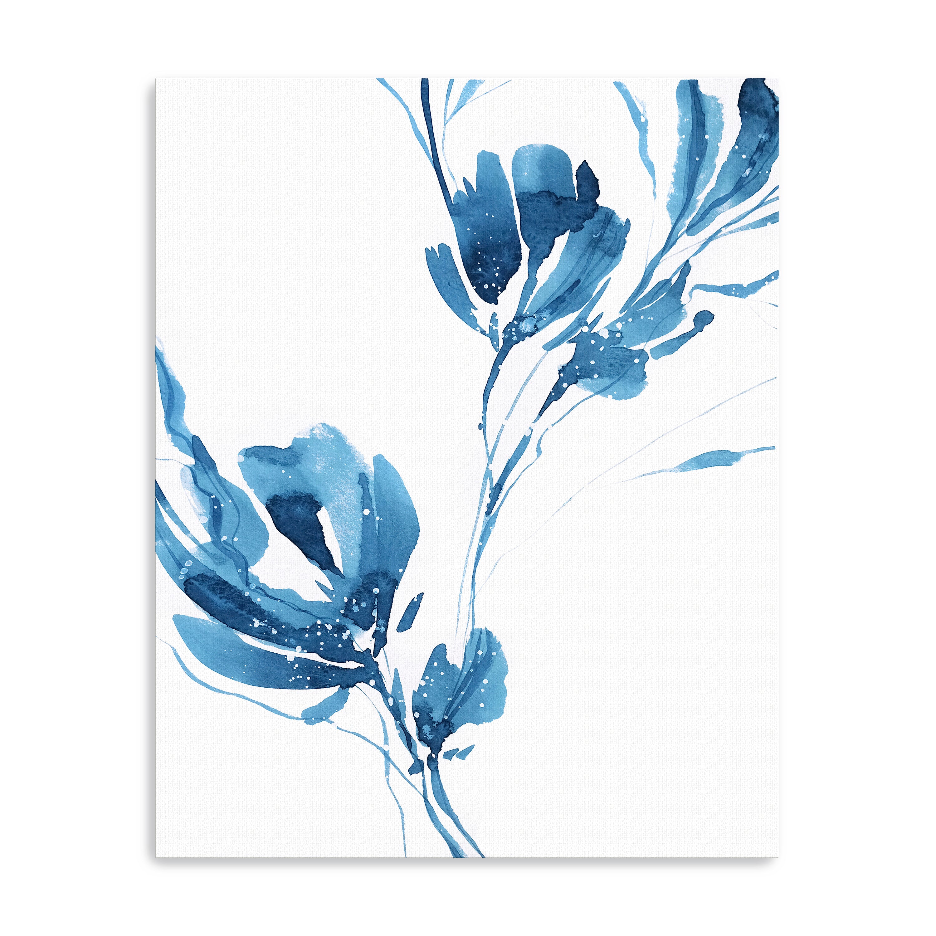 Blue Move 1 Canvas Giclee