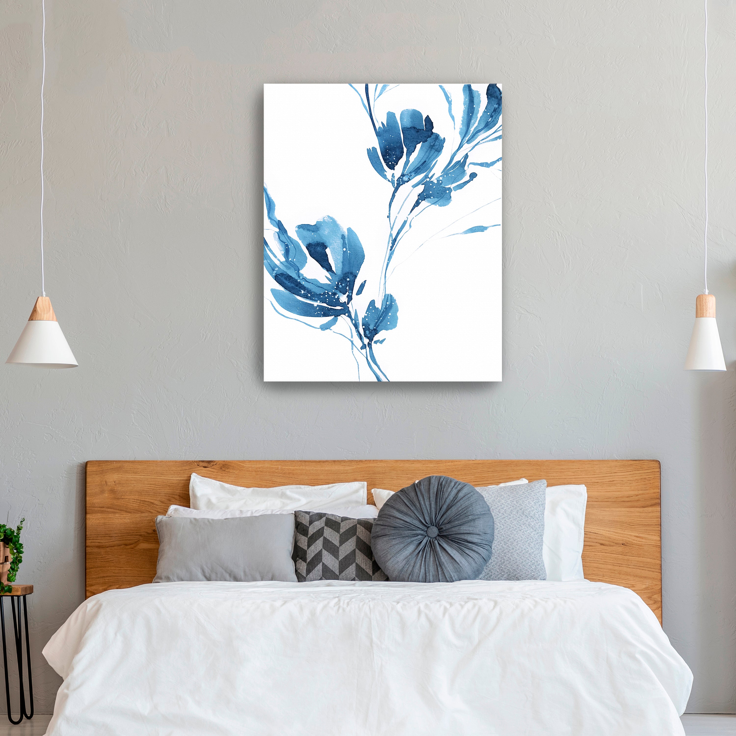 Blue Move 1 Canvas Giclee