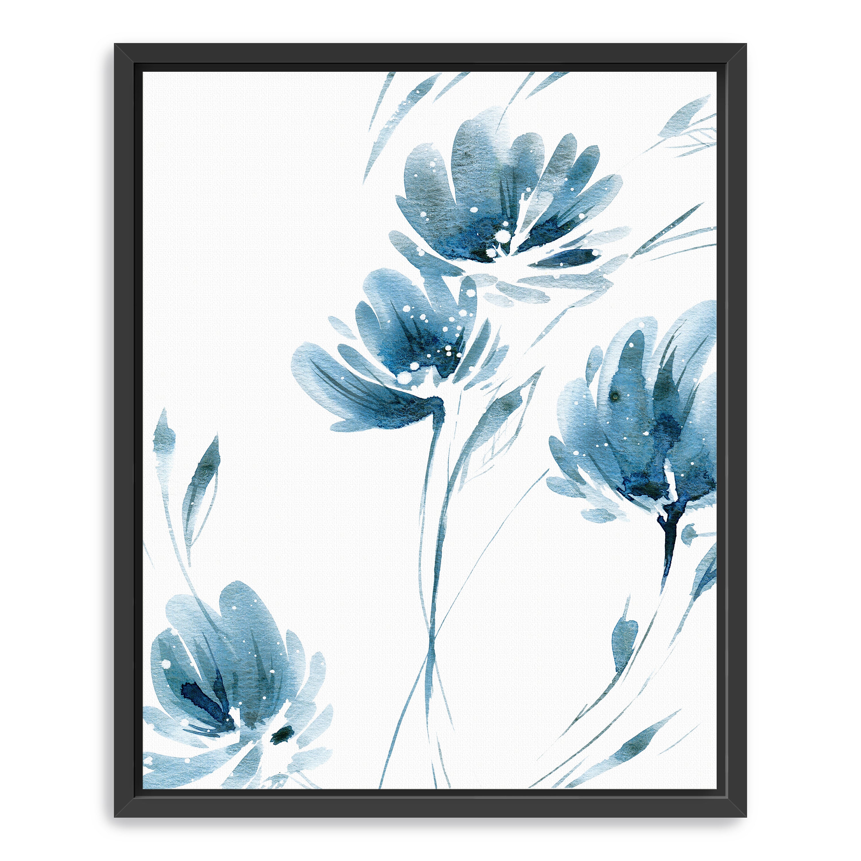 Blue Move 2 Canvas Giclee