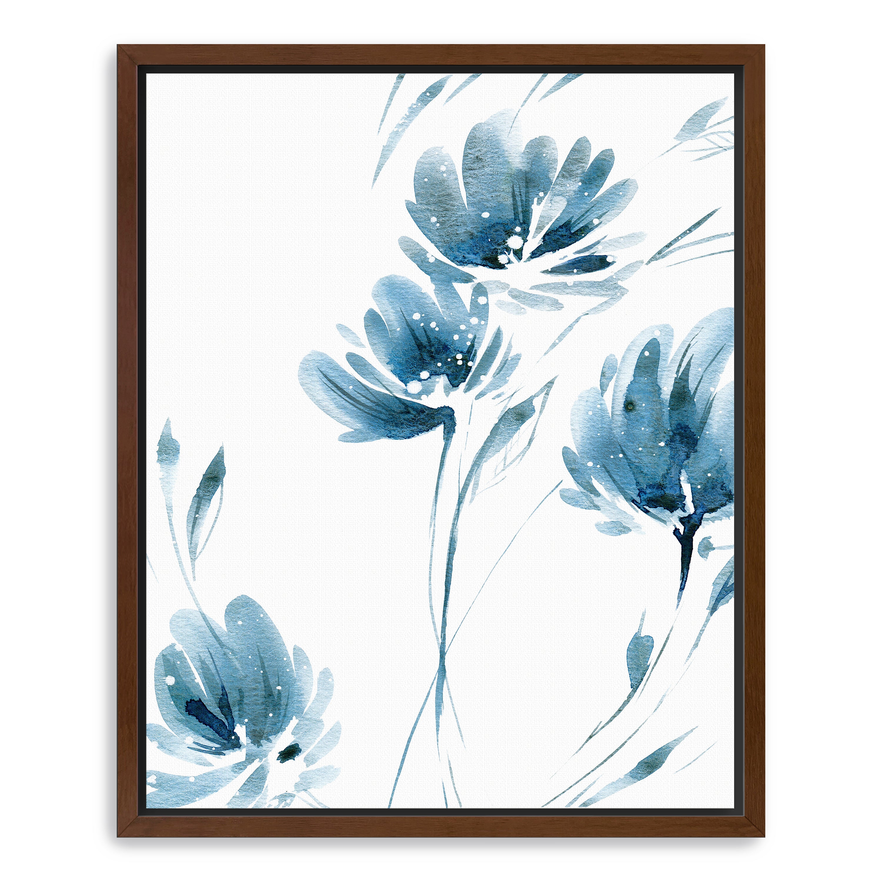 Blue Move 2 Canvas Giclee