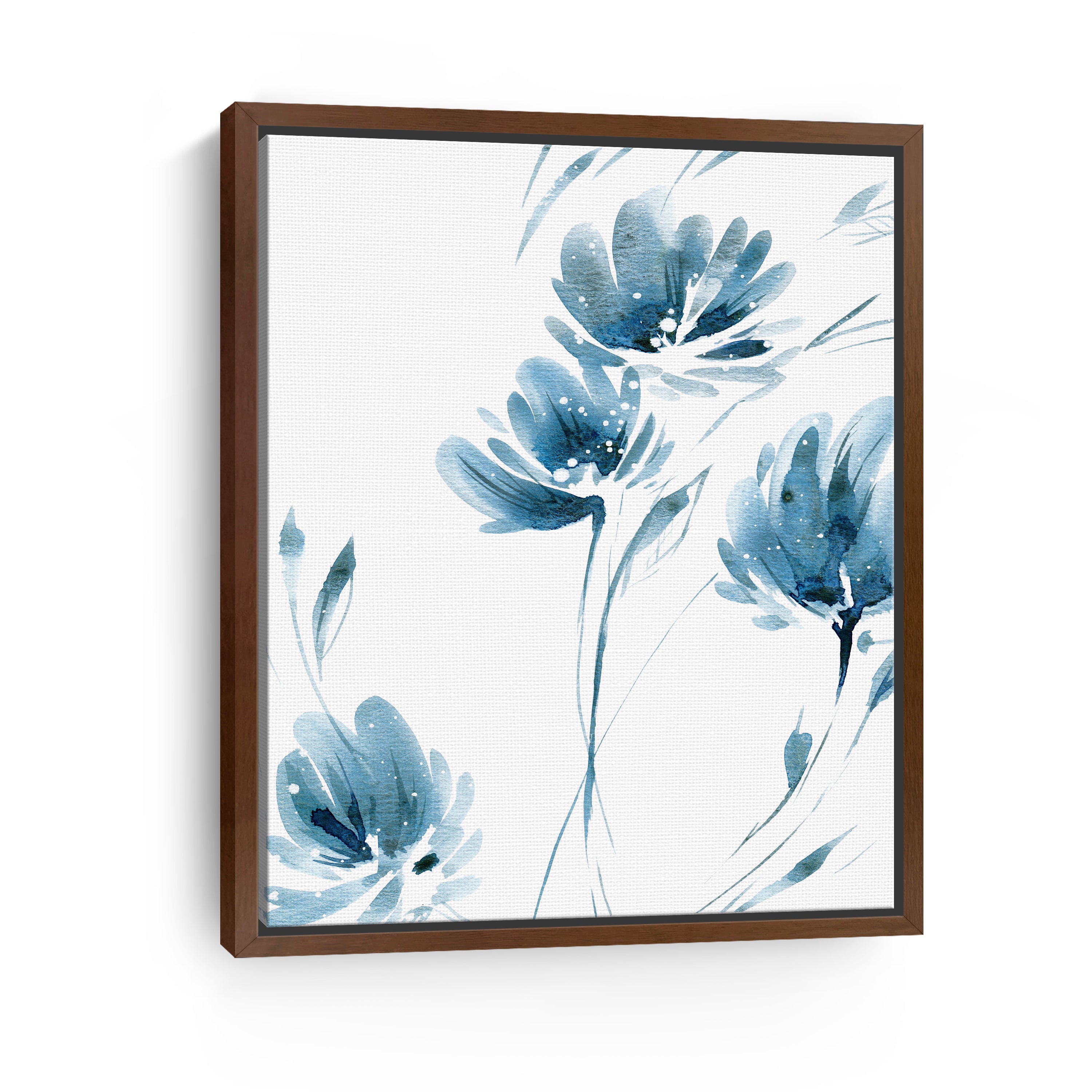 Blue Move 2 Canvas Giclee