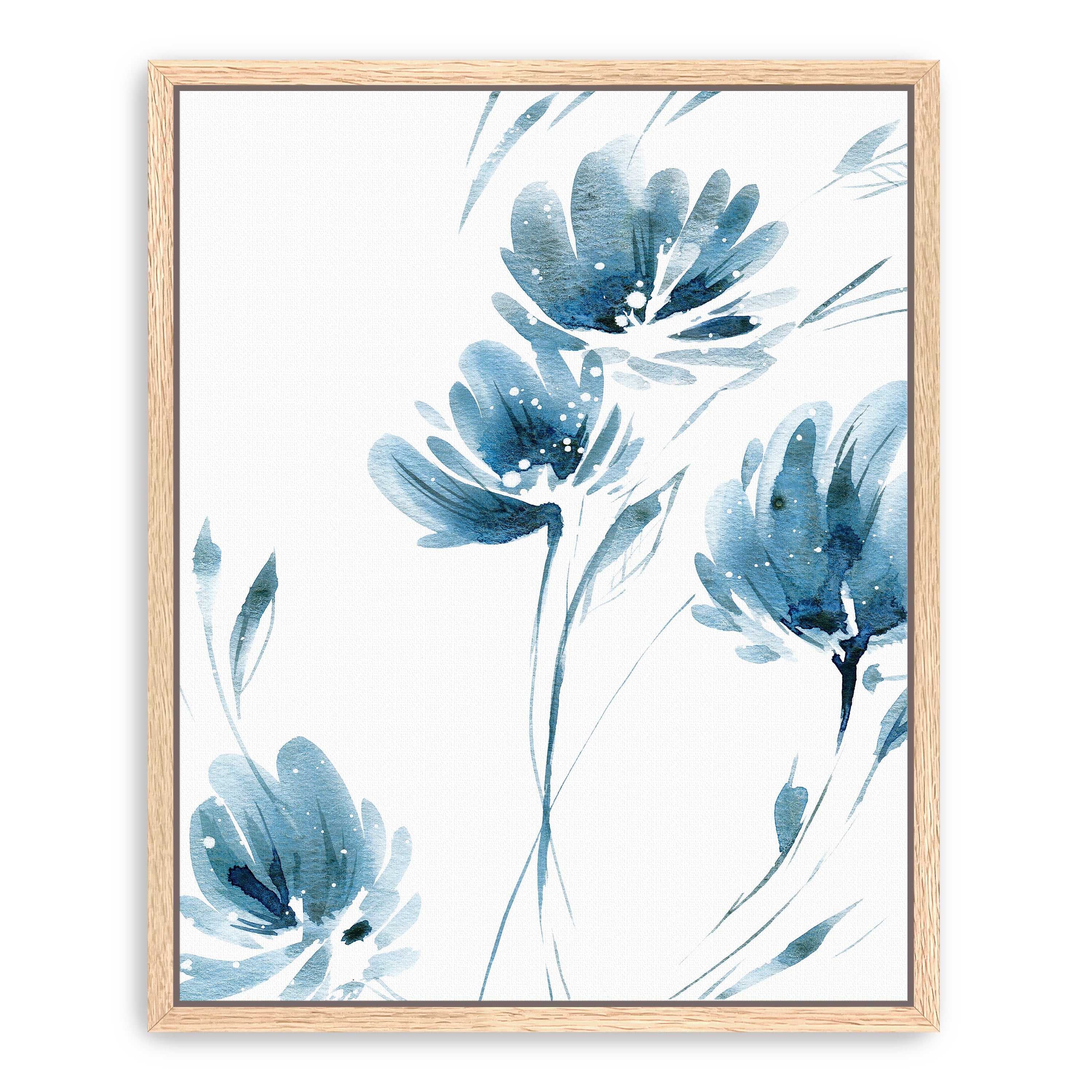 Blue Move 2 Canvas Giclee