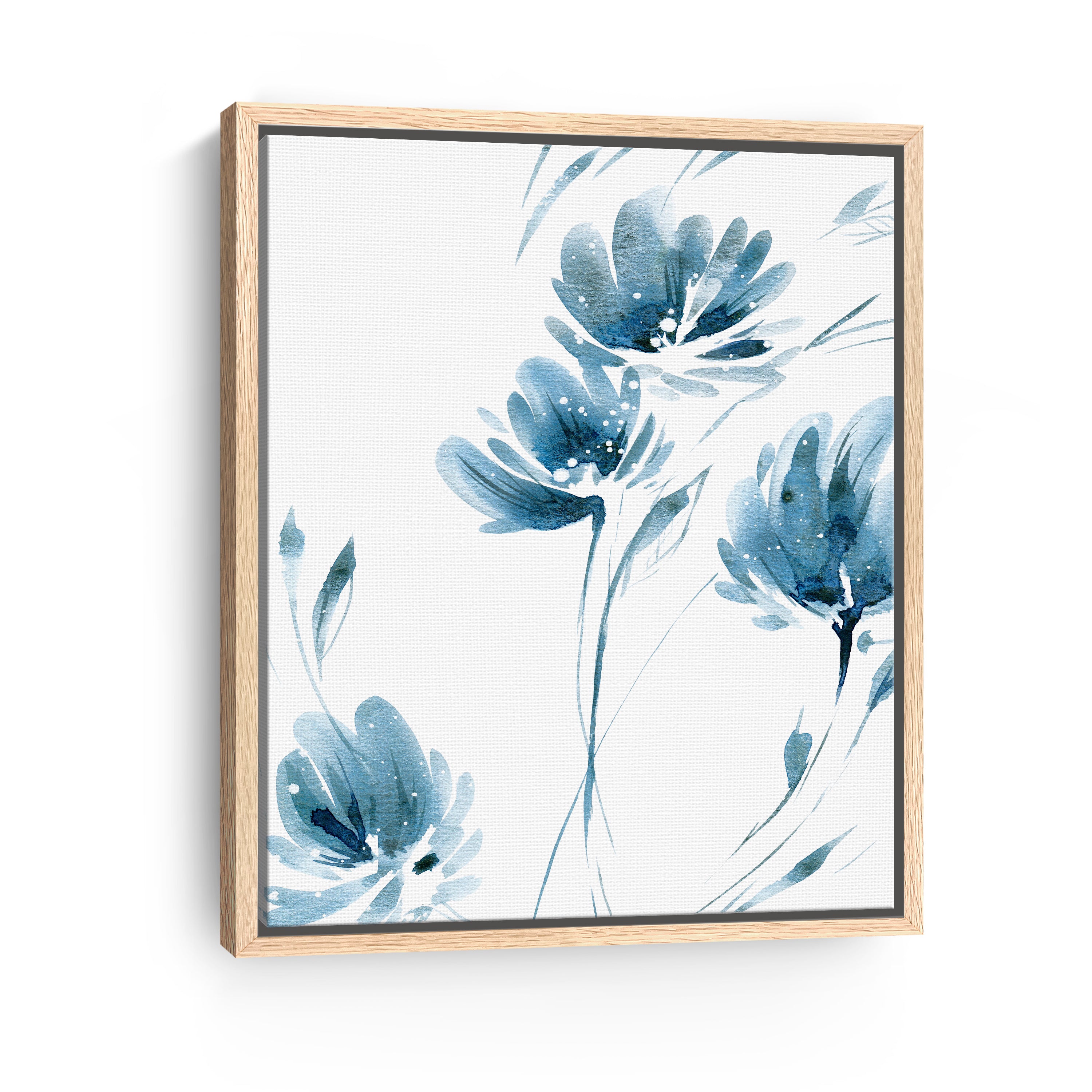 Blue Move 2 Canvas Giclee