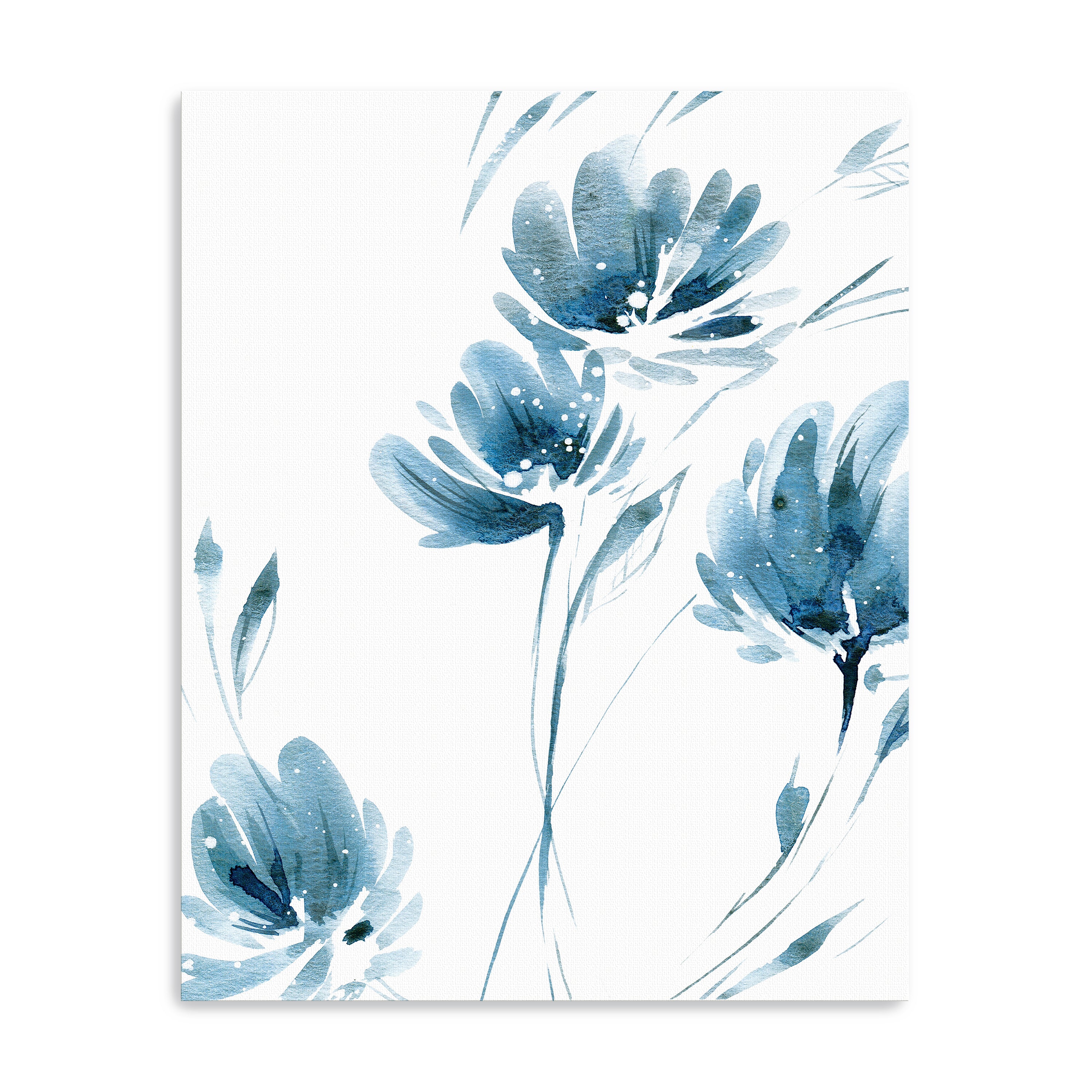 Blue Move 2 Canvas Giclee