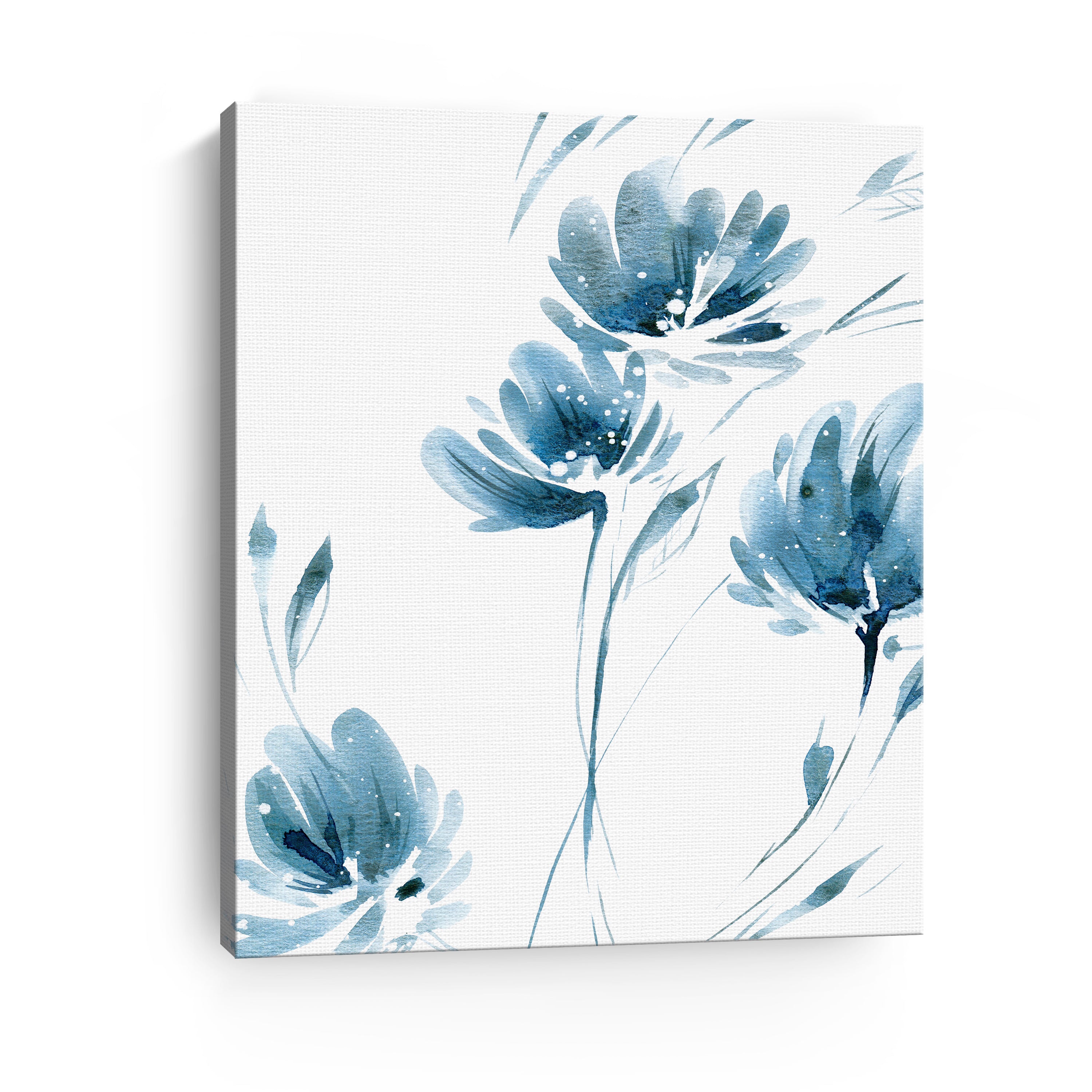 Blue Move 2 Canvas Giclee