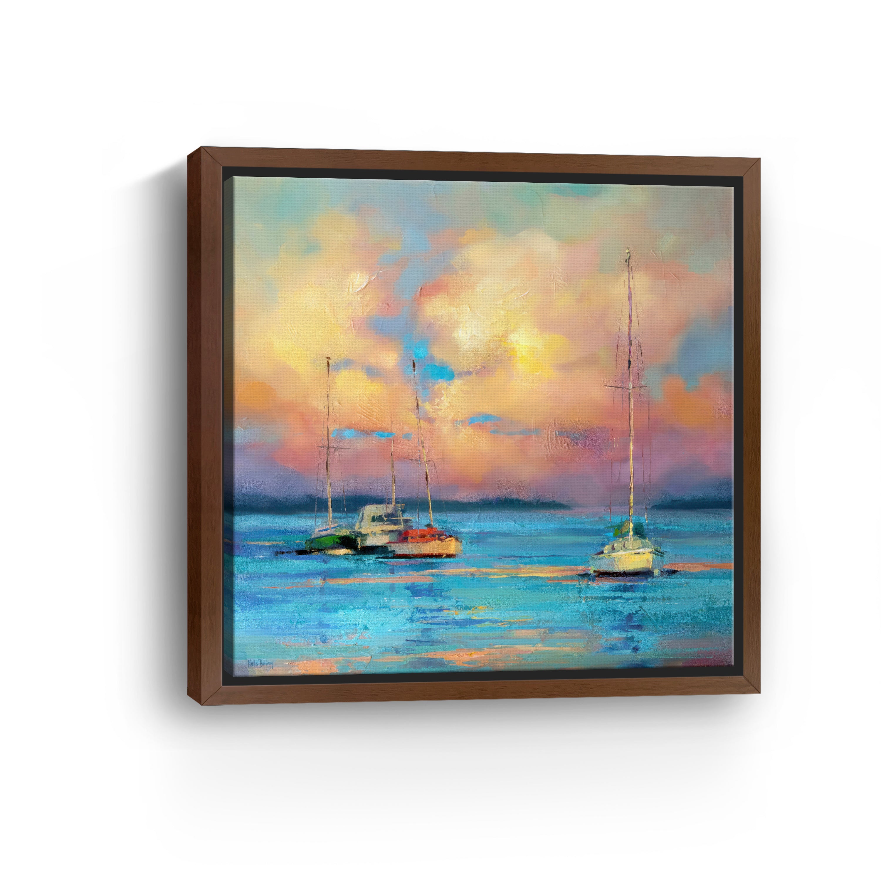 After The Sailing Day Canvas Giclee
