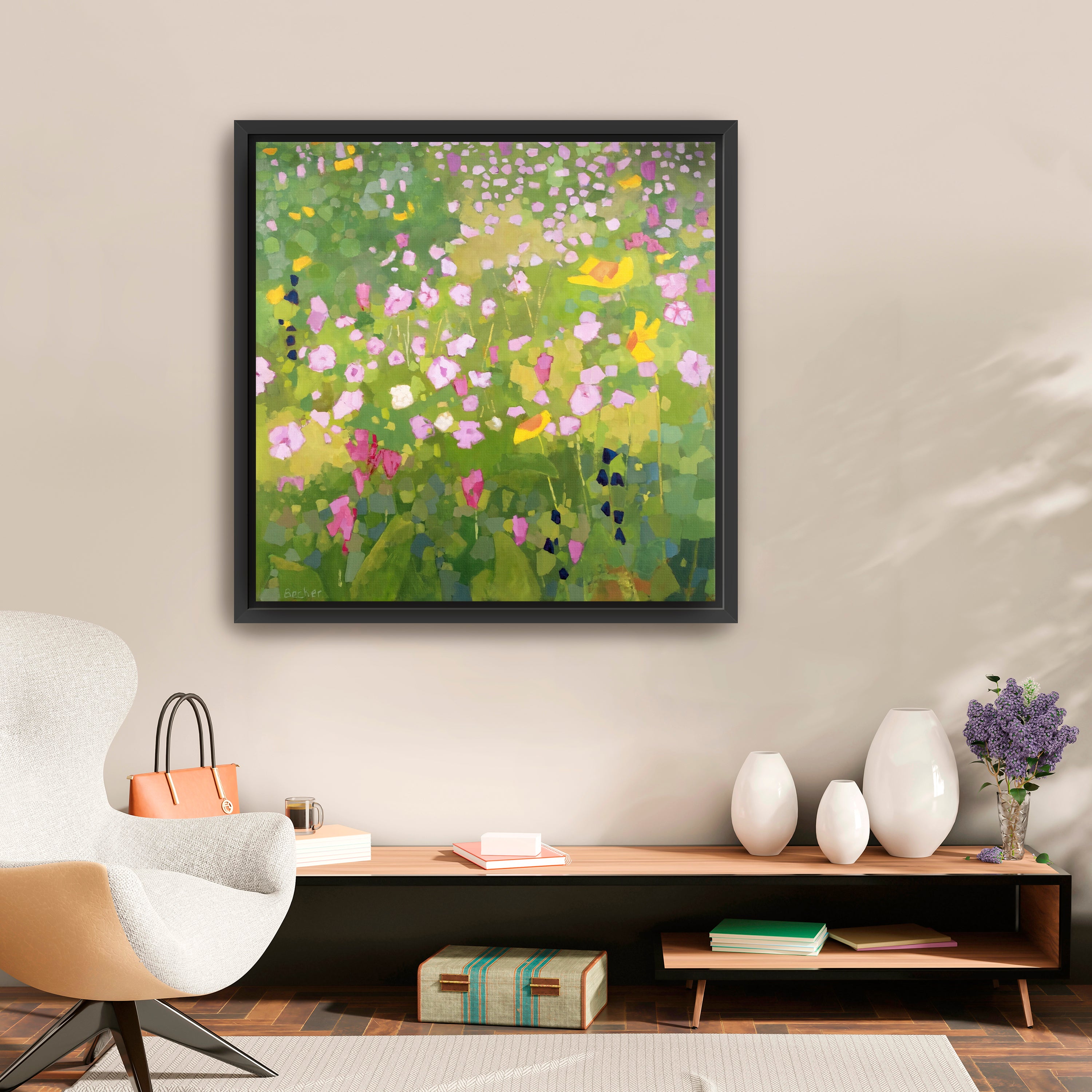 Wasatch Wildflowers Canvas Giclee