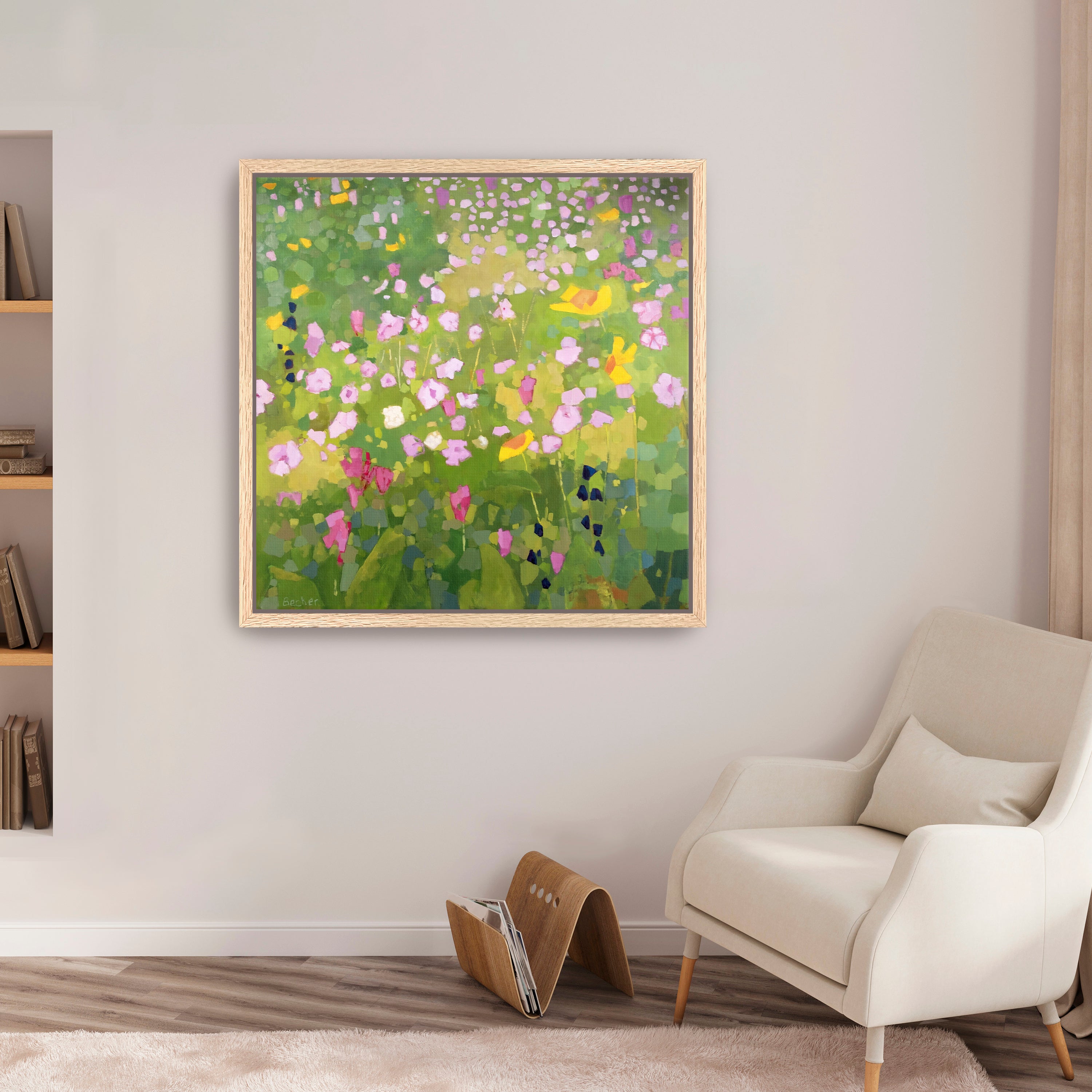 Wasatch Wildflowers Canvas Giclee