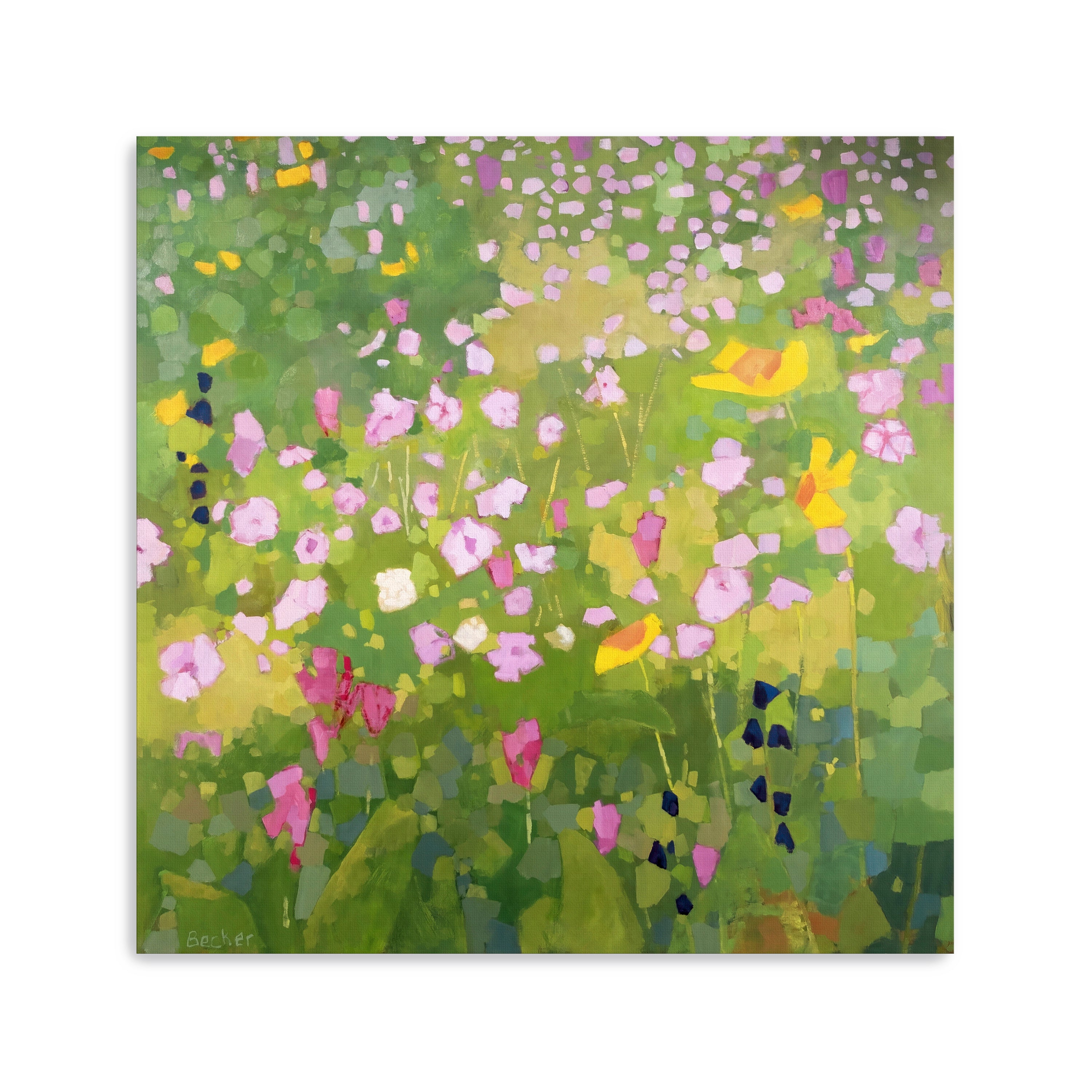 Wasatch Wildflowers Canvas Giclee