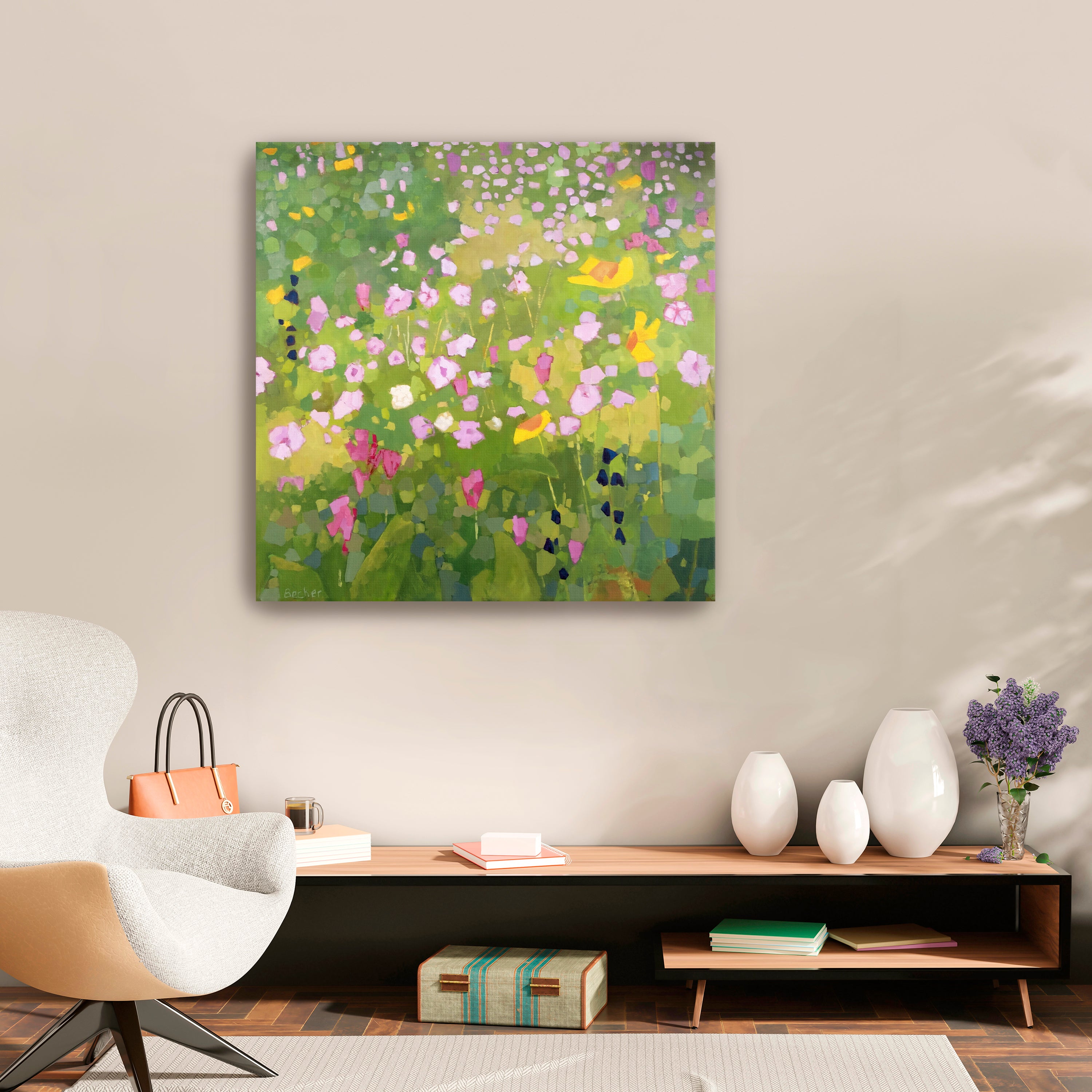 Wasatch Wildflowers Canvas Giclee