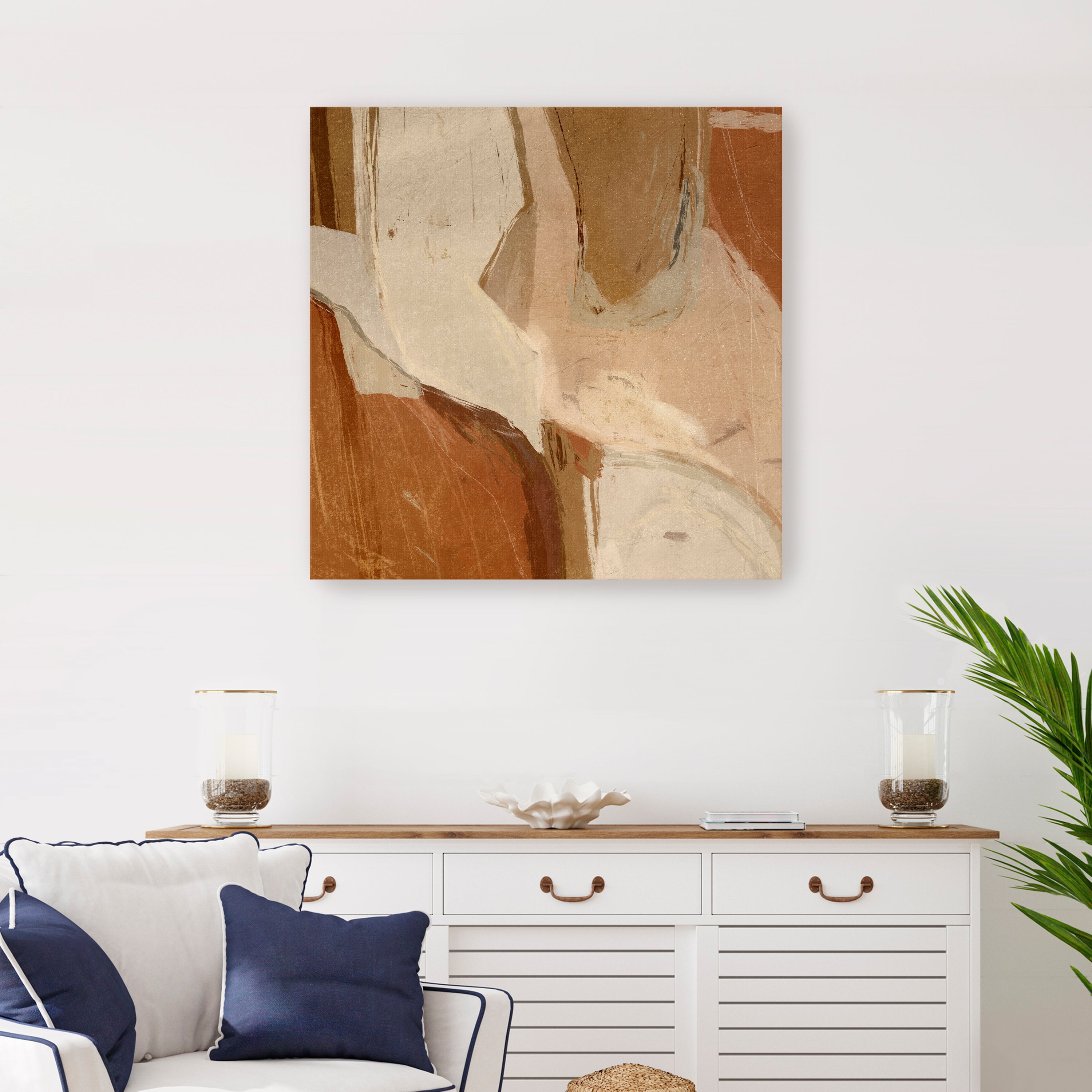 Earth's Surface Canvas Giclee