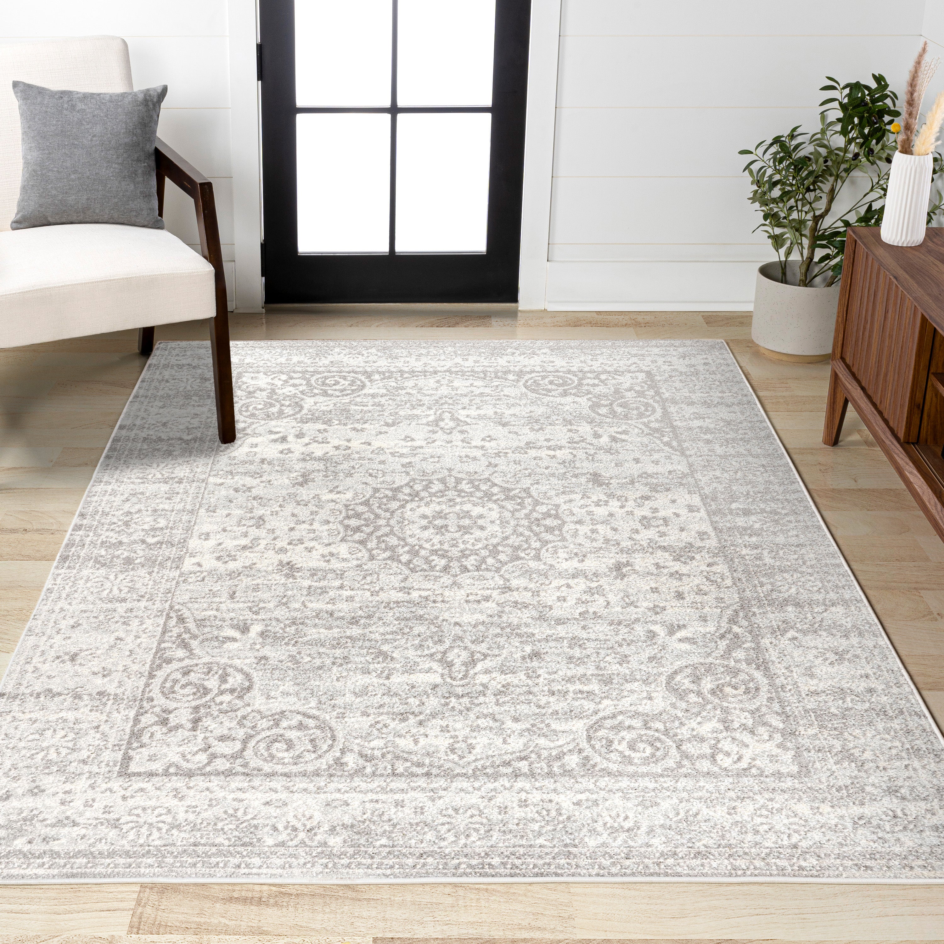 Scalay Ornate Bohemian Medallion Area Rug
