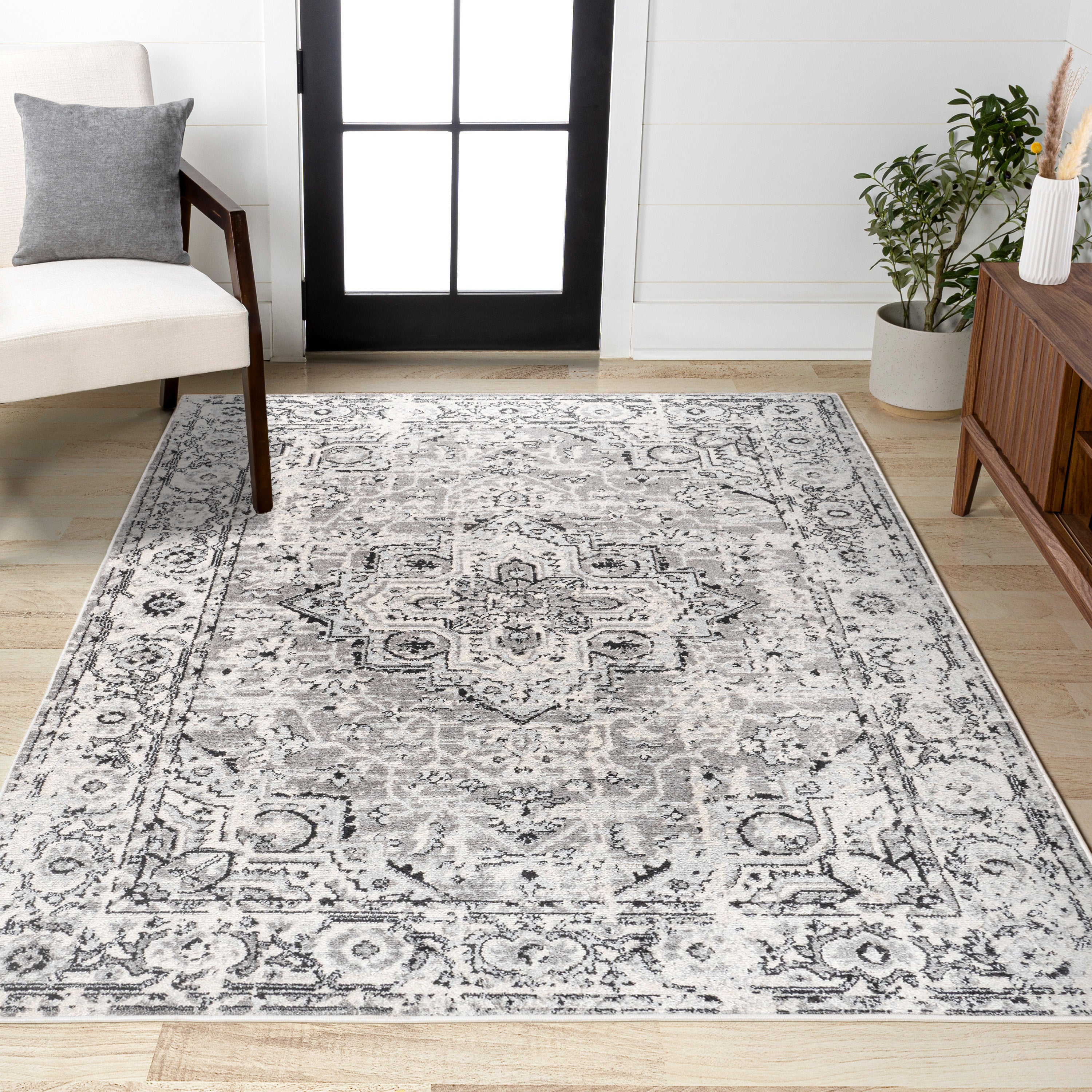 Scalay Ornate Bohemian Medallion Area Rug