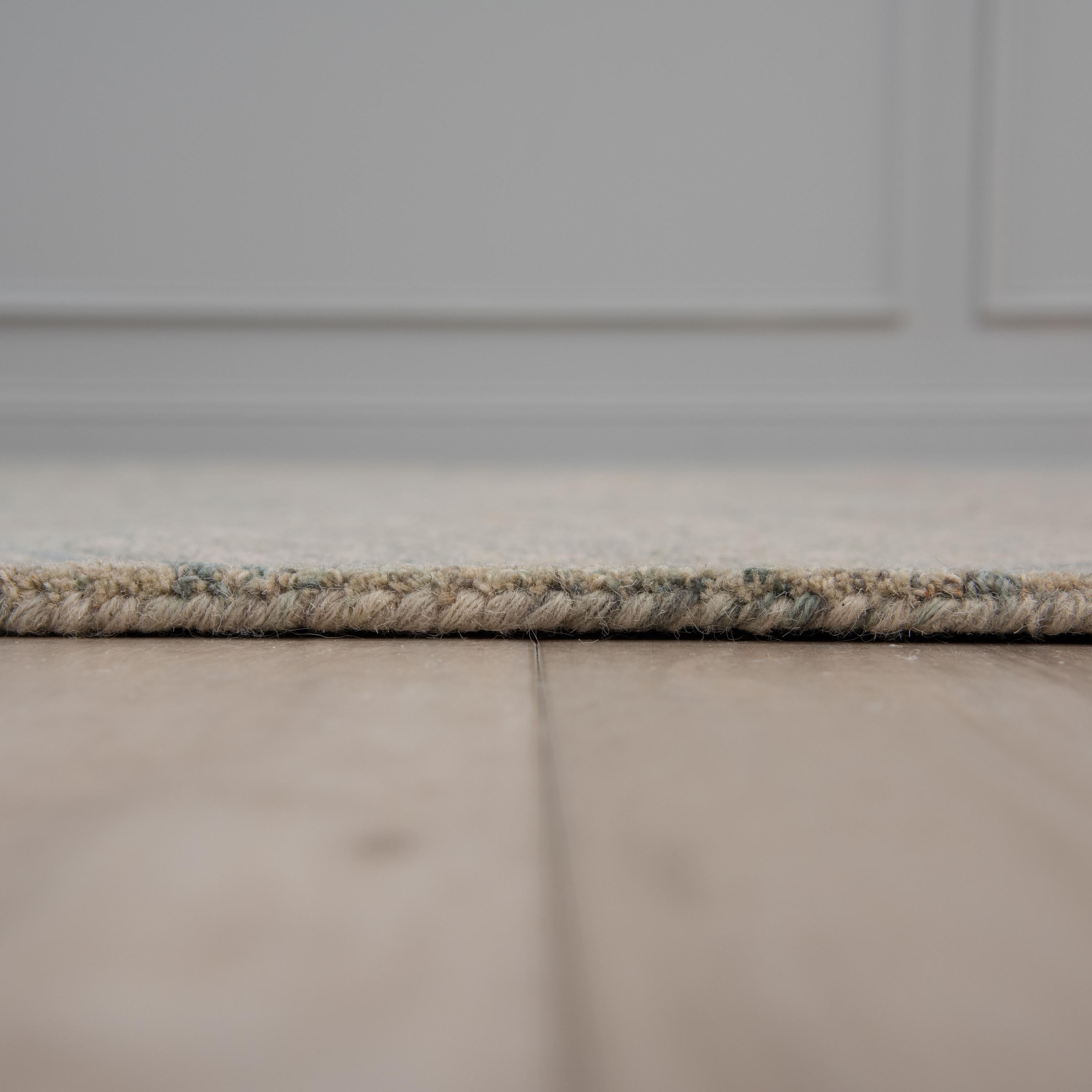 Brindleton Hand Tufted 100% Wool Tweed Area Rug
