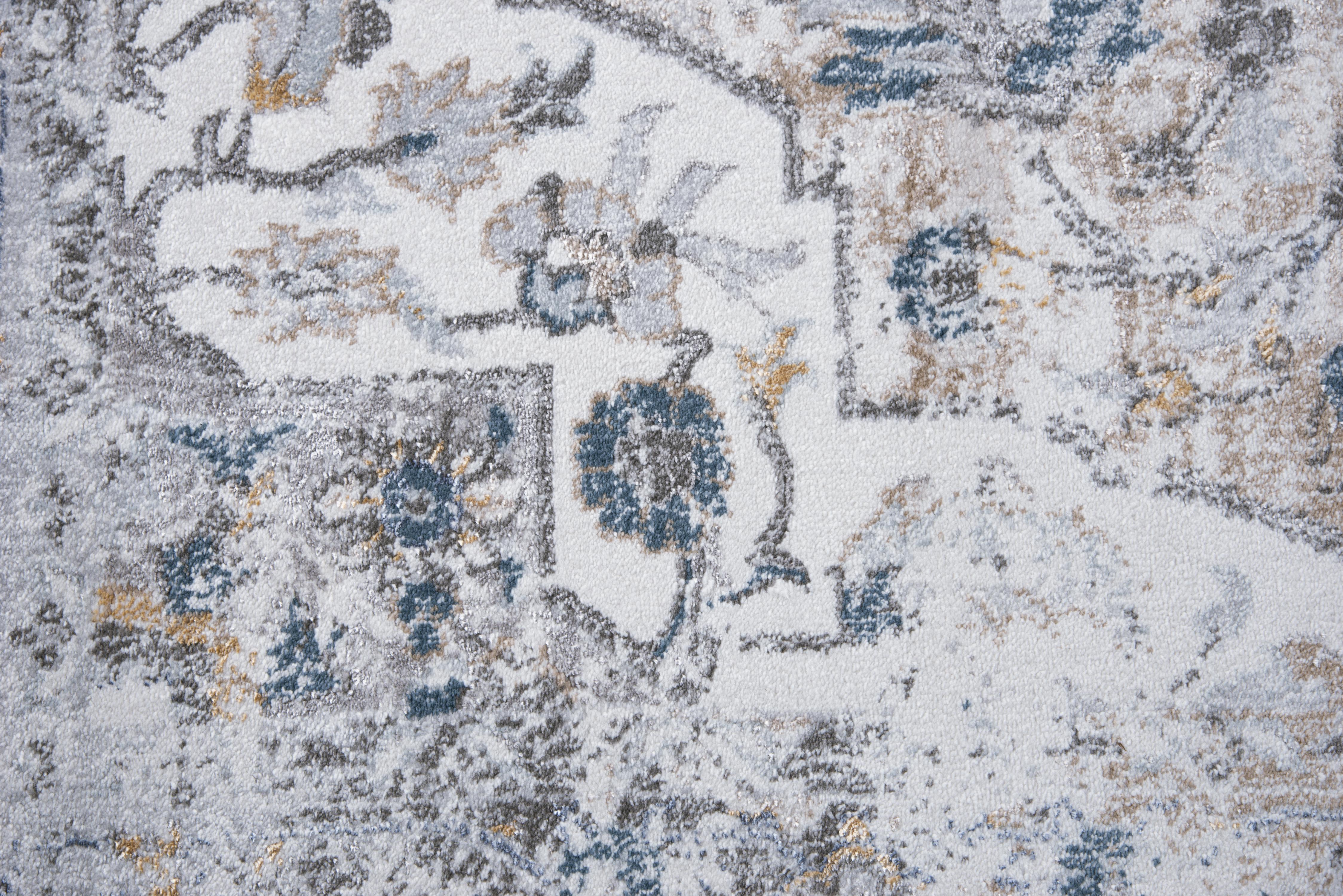 Power Loomed Medallion Rug
