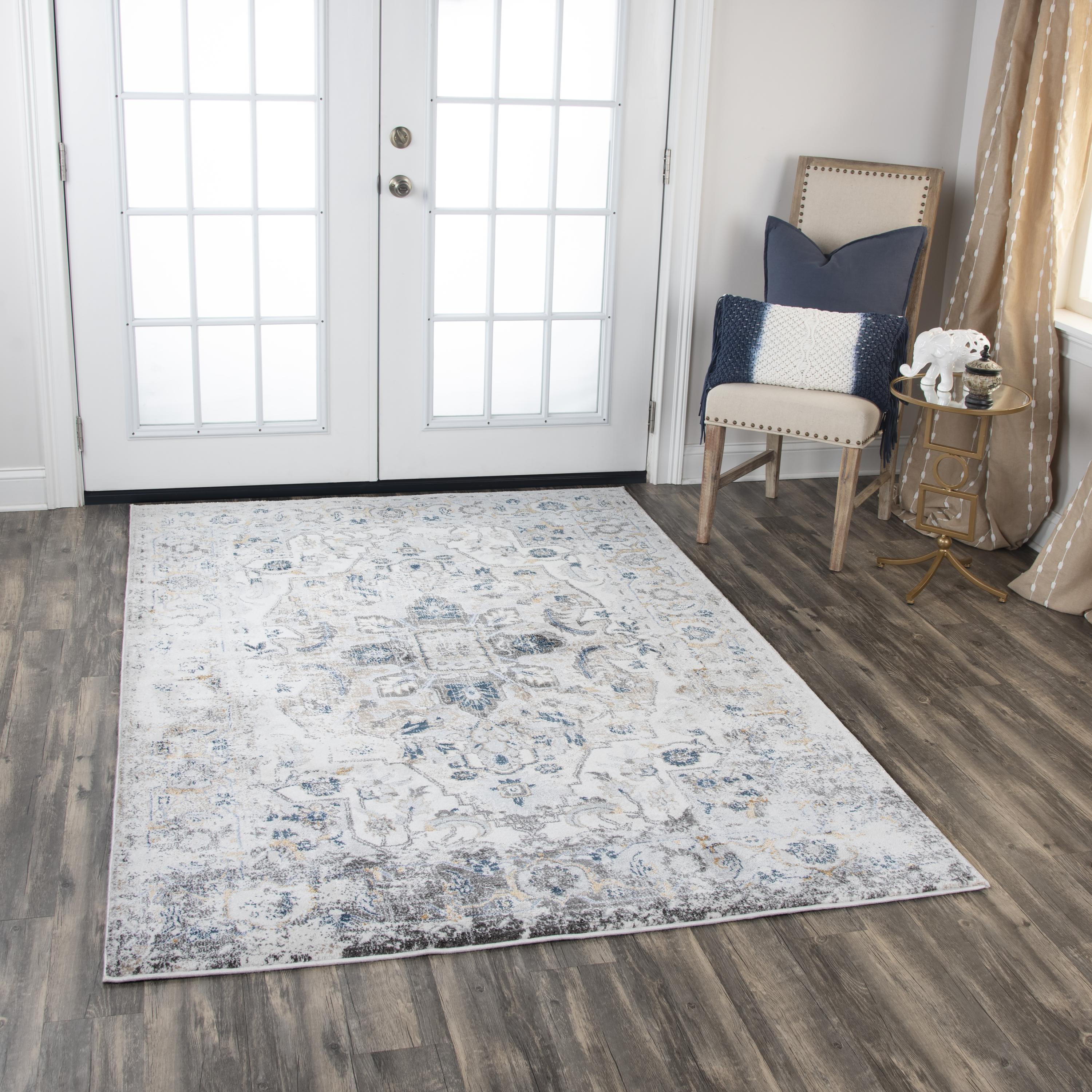 Power Loomed Medallion Rug