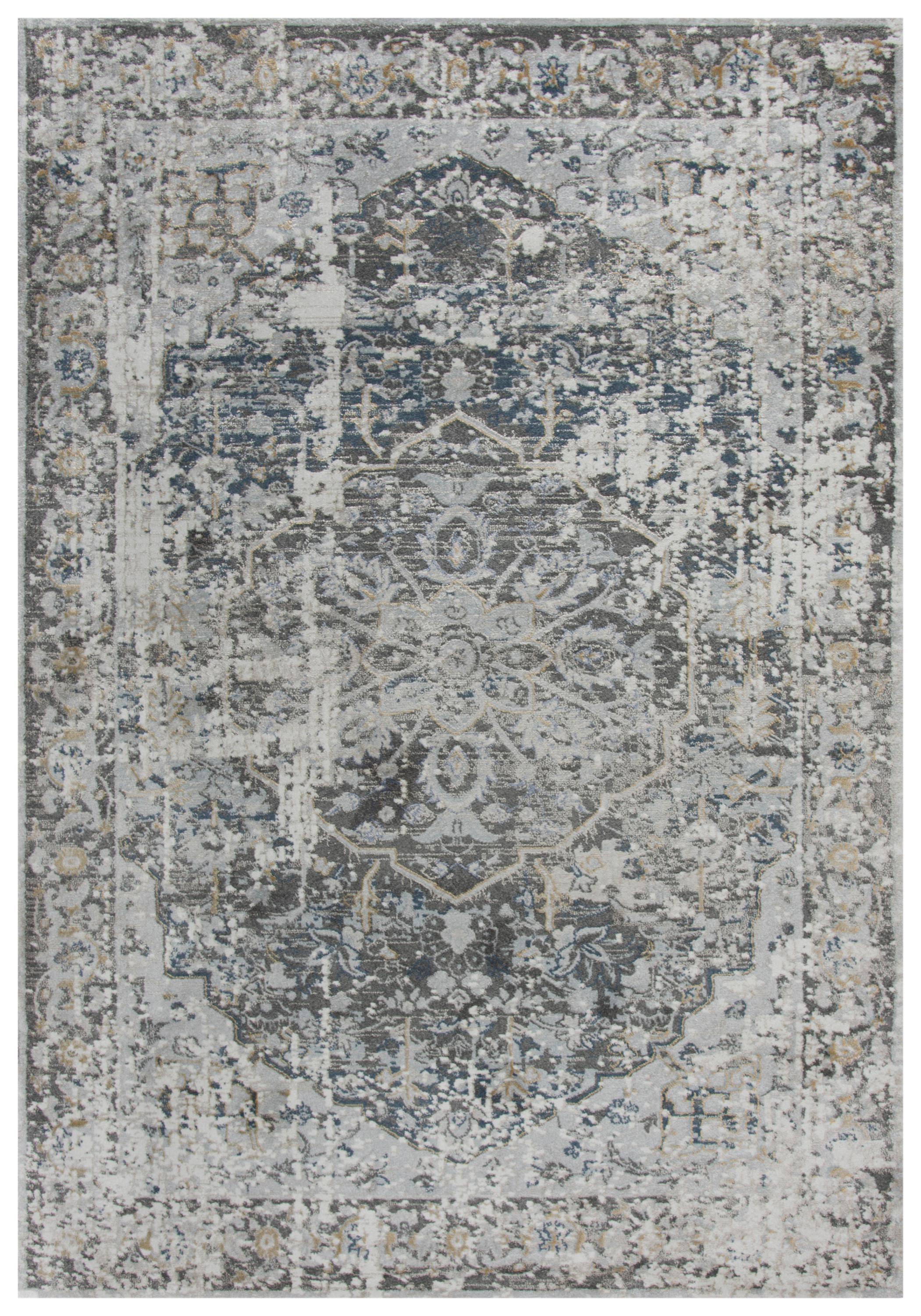 Power Loomed Floral/Medallion Rug