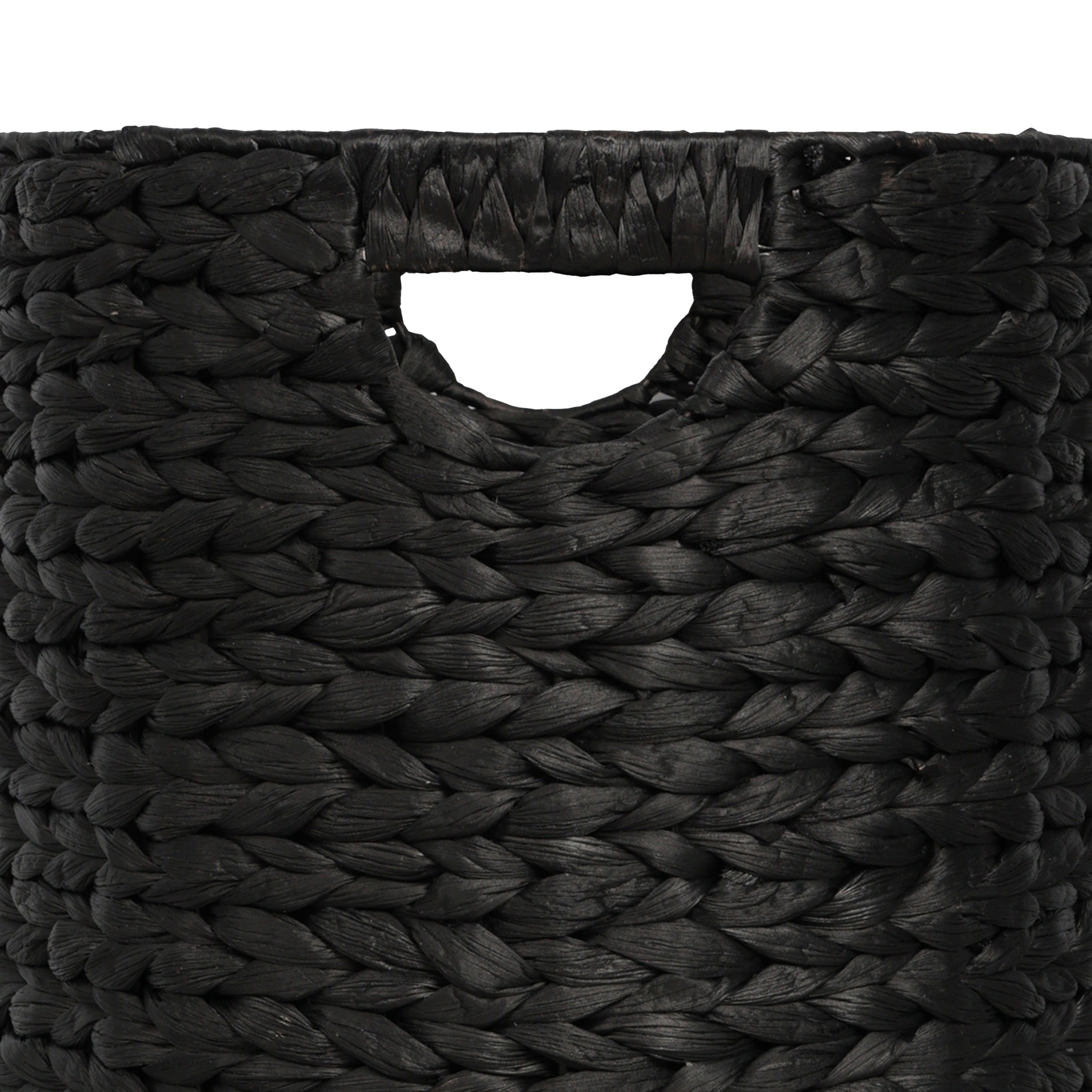 Avery Bohemian Cottage Handwoven Cylinder Nesting Baskets with Handles