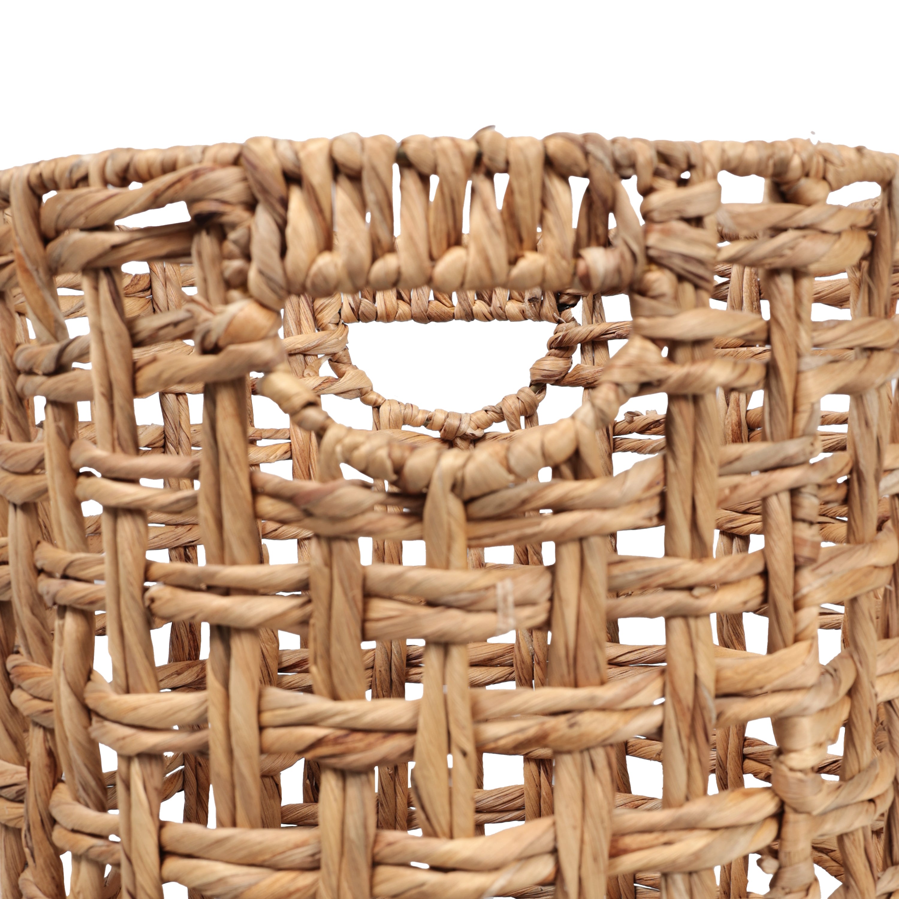 Lasuna Coastal Bohemian Handwoven Nesting Baskets with Handles