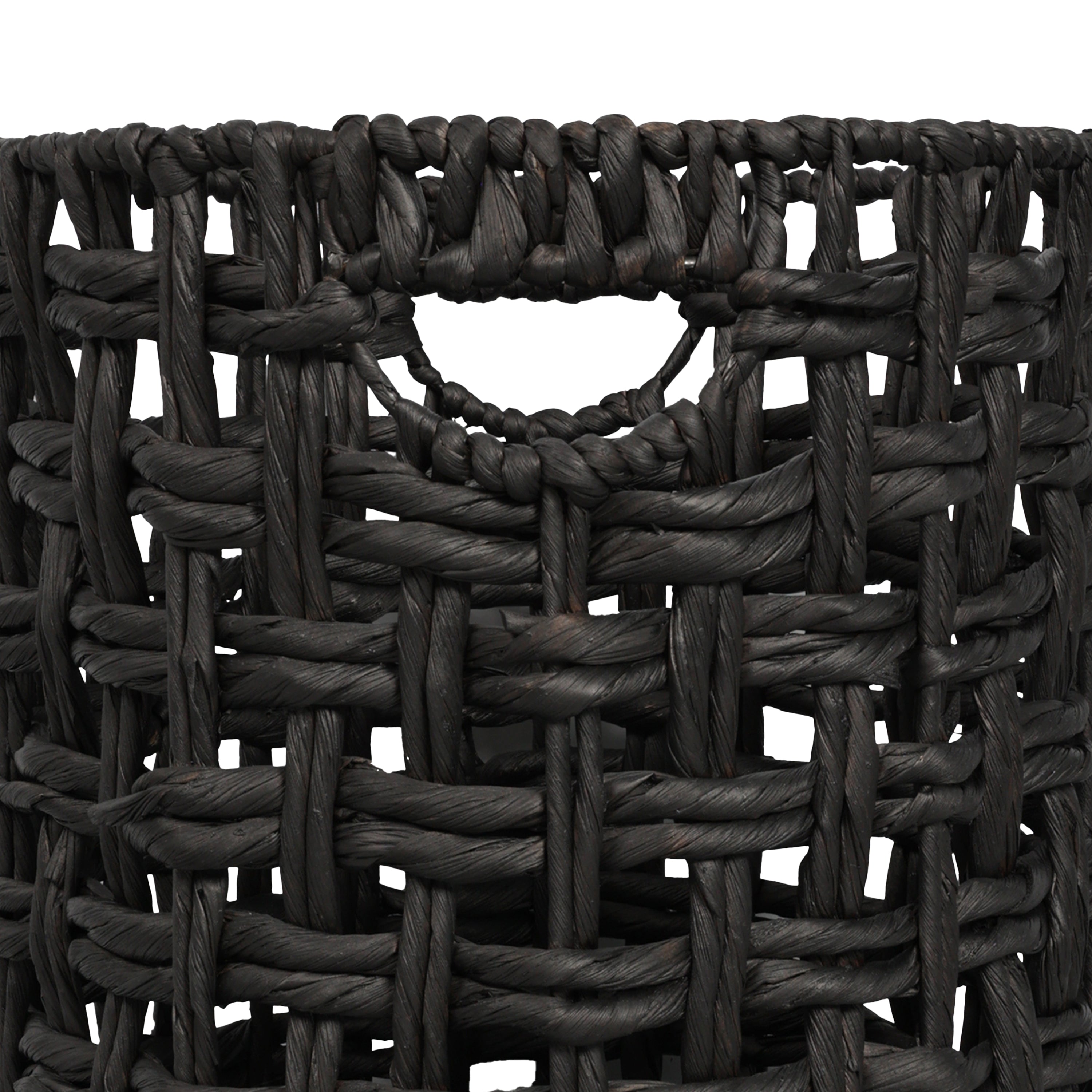 Lasuna Coastal Bohemian Handwoven Nesting Baskets with Handles