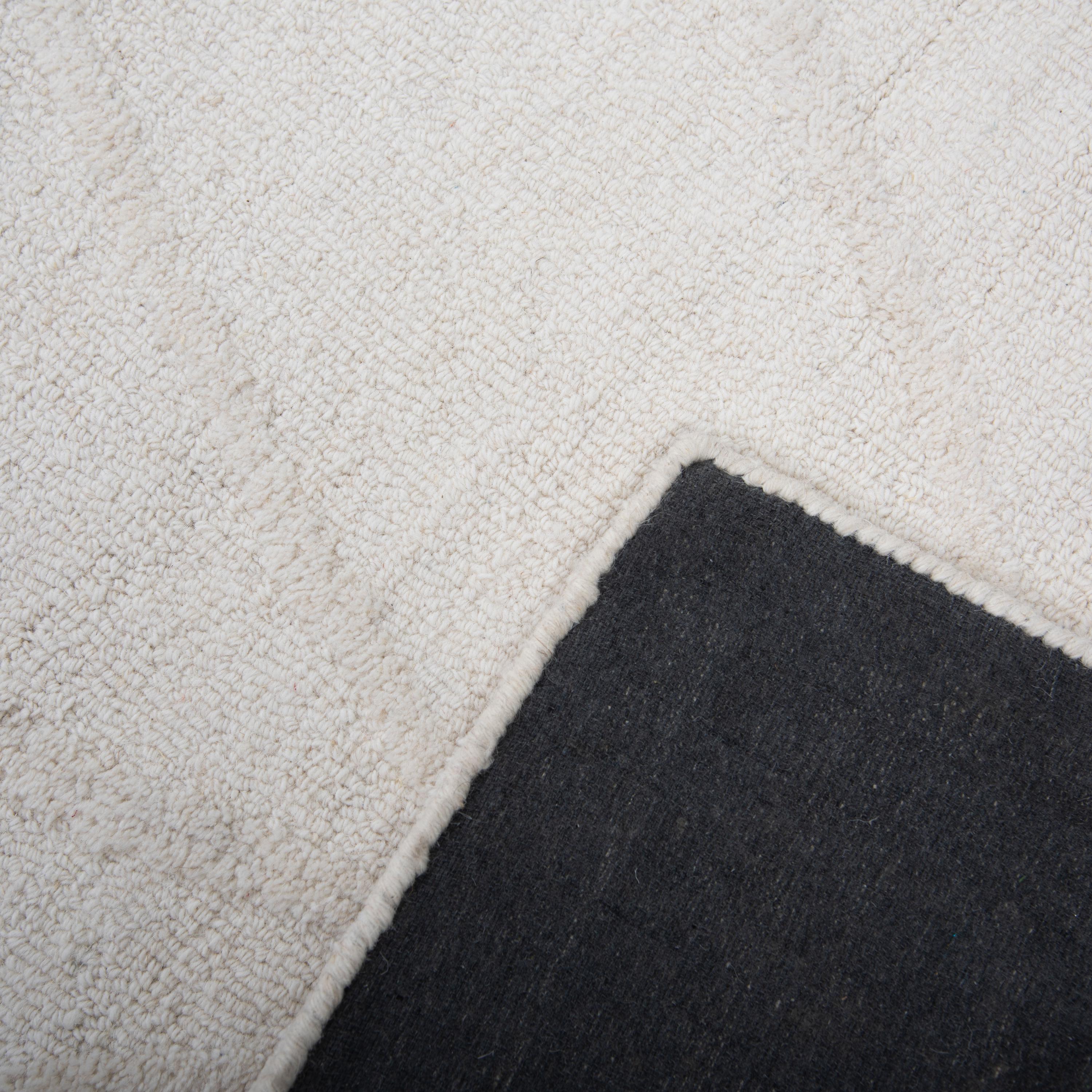 Brampton Hand Tufted 100% Wool Geometric Area Rug