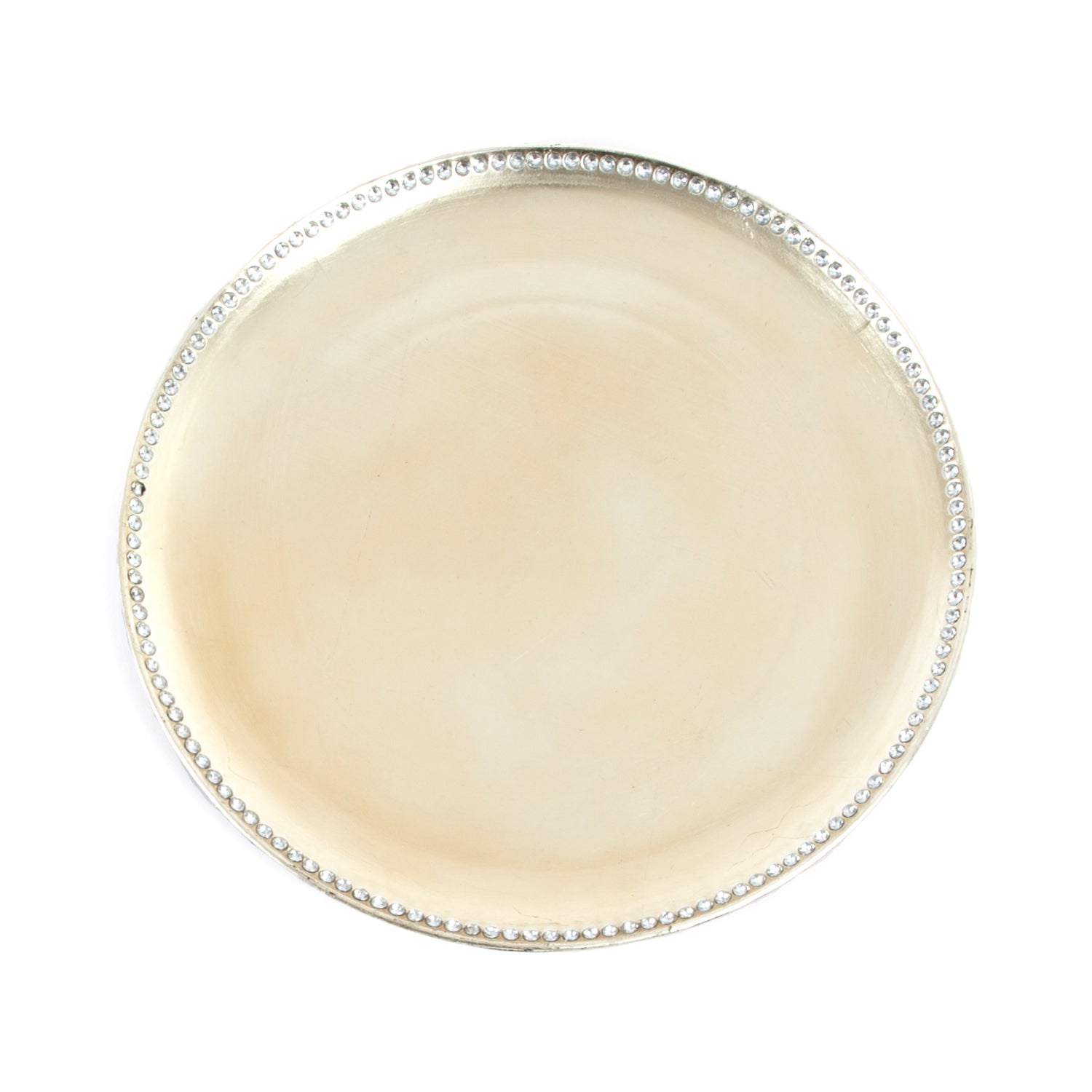 Studded Design Charger Plates, Set of 4