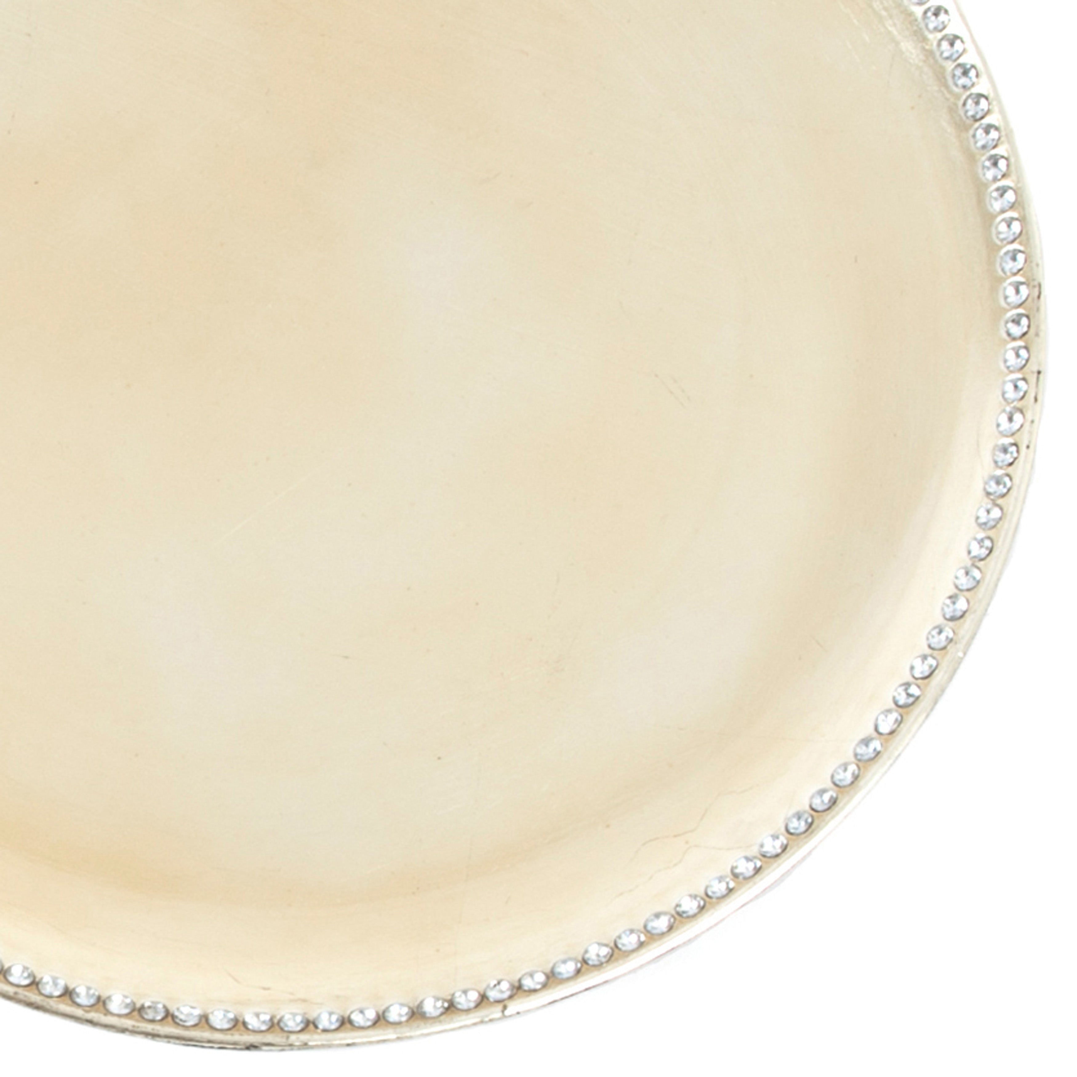 Studded Design Charger Plates, Set of 4
